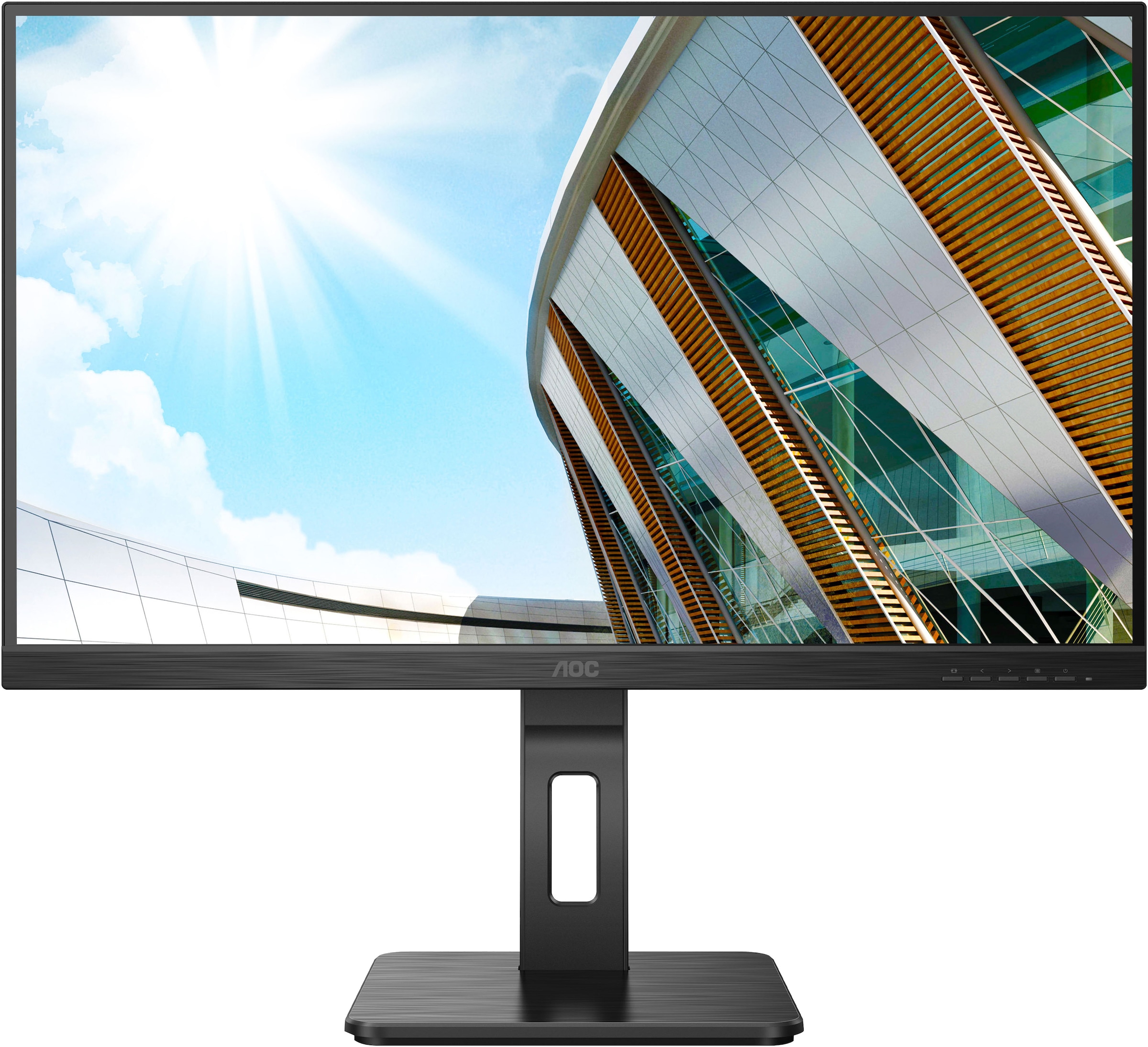 AOC LED-Monitor »Q27P2Q« 69 cm/27 ″  2560 x 1440 px QHD 4 Reaktionszeit 75 Hz