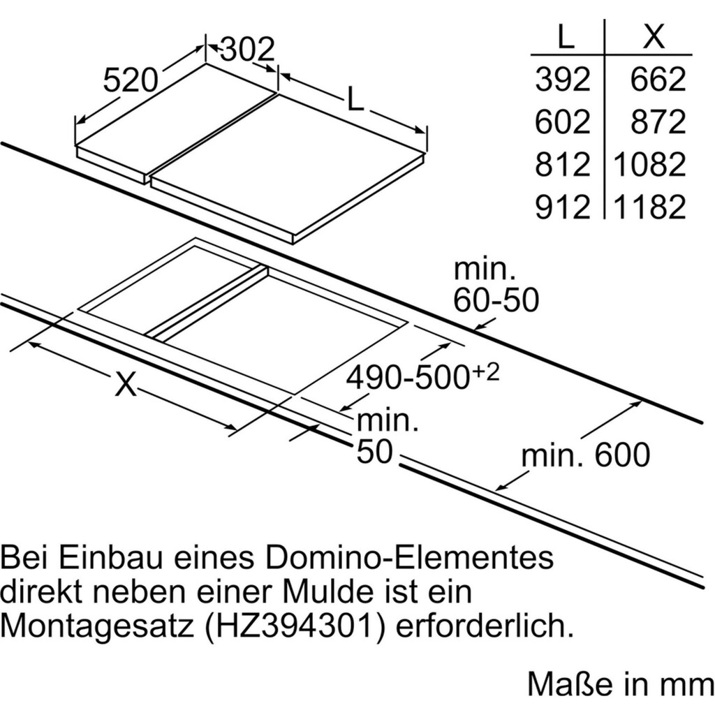 SIEMENS Gas-Kochfeld »ER3A6BD70D«, ER3A6BD70D