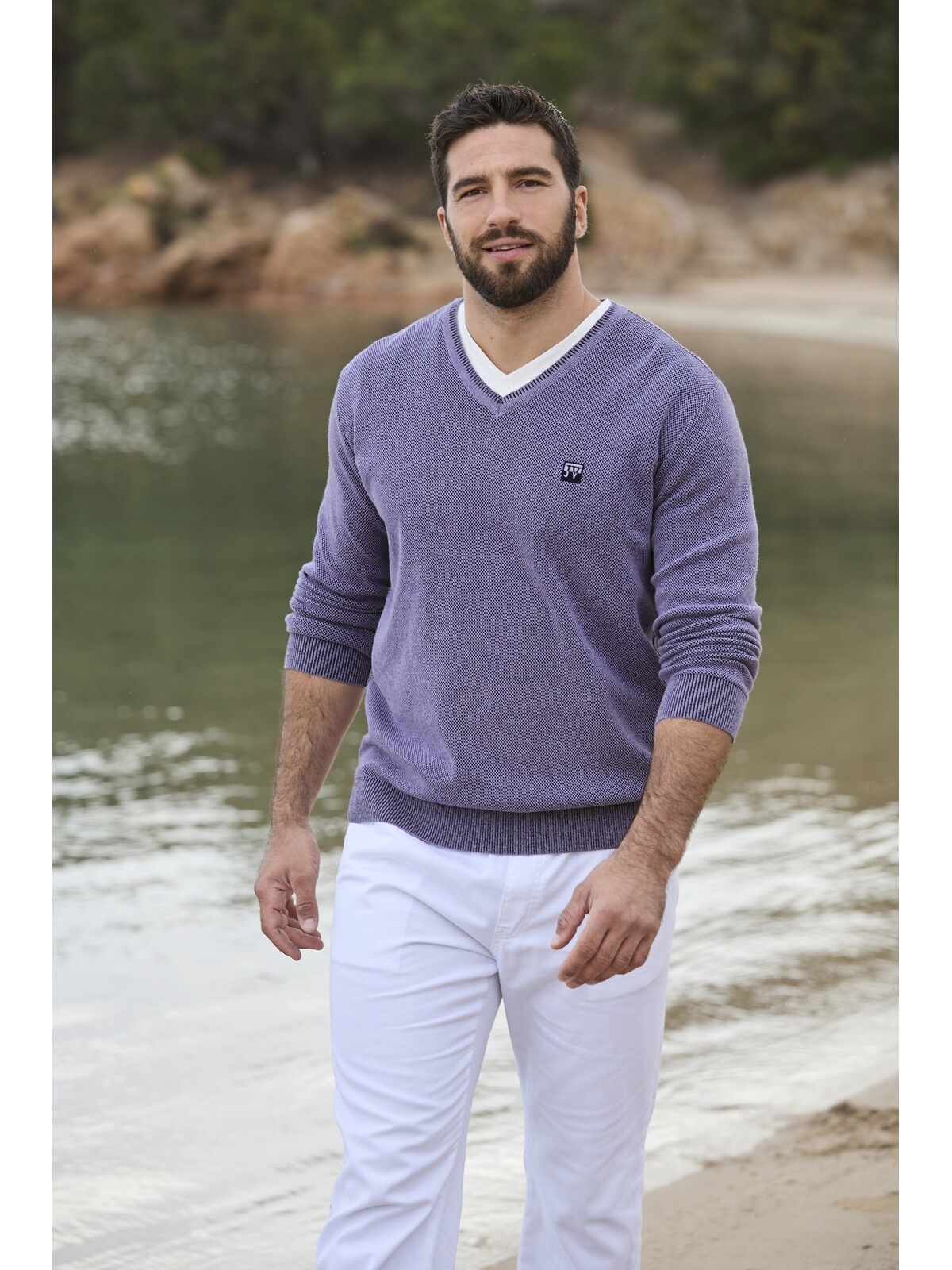 Jan Vanderstorm Strickpullover »Pullover KEIMO«, (1 tlg.)