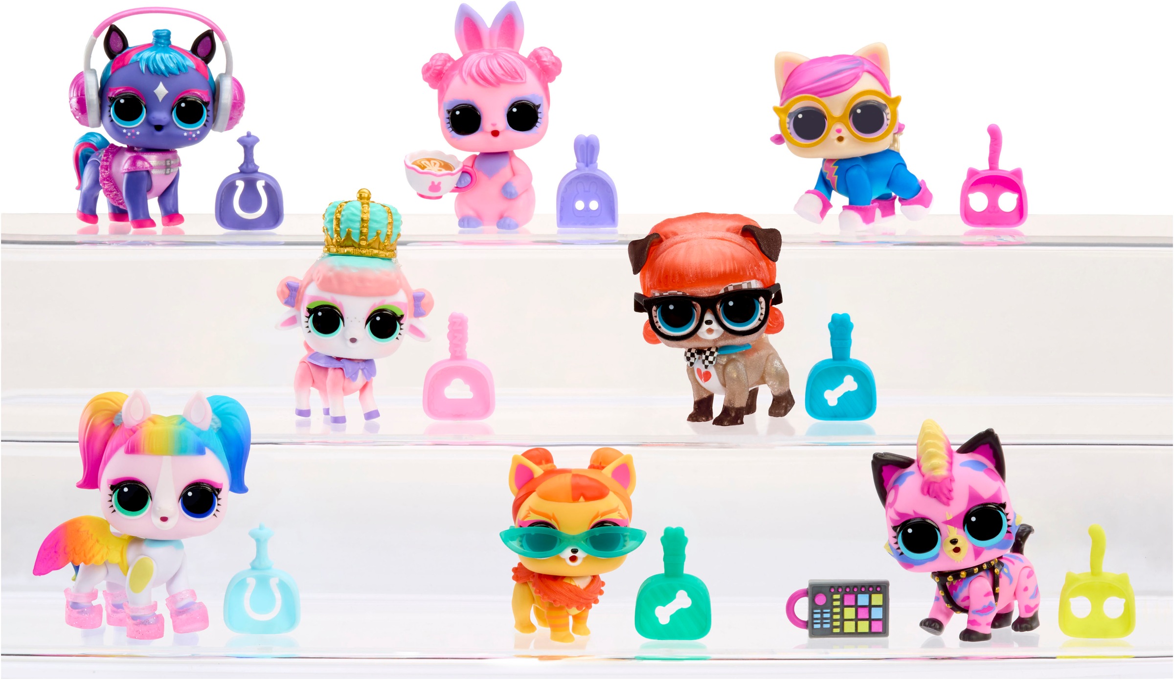 L.O.L. SURPRISE! Spielfigur »L.O.L. Surprise Eye Spy Pets«, mit magischem Farbwechsel; Lieferung erfolgt sortiert
