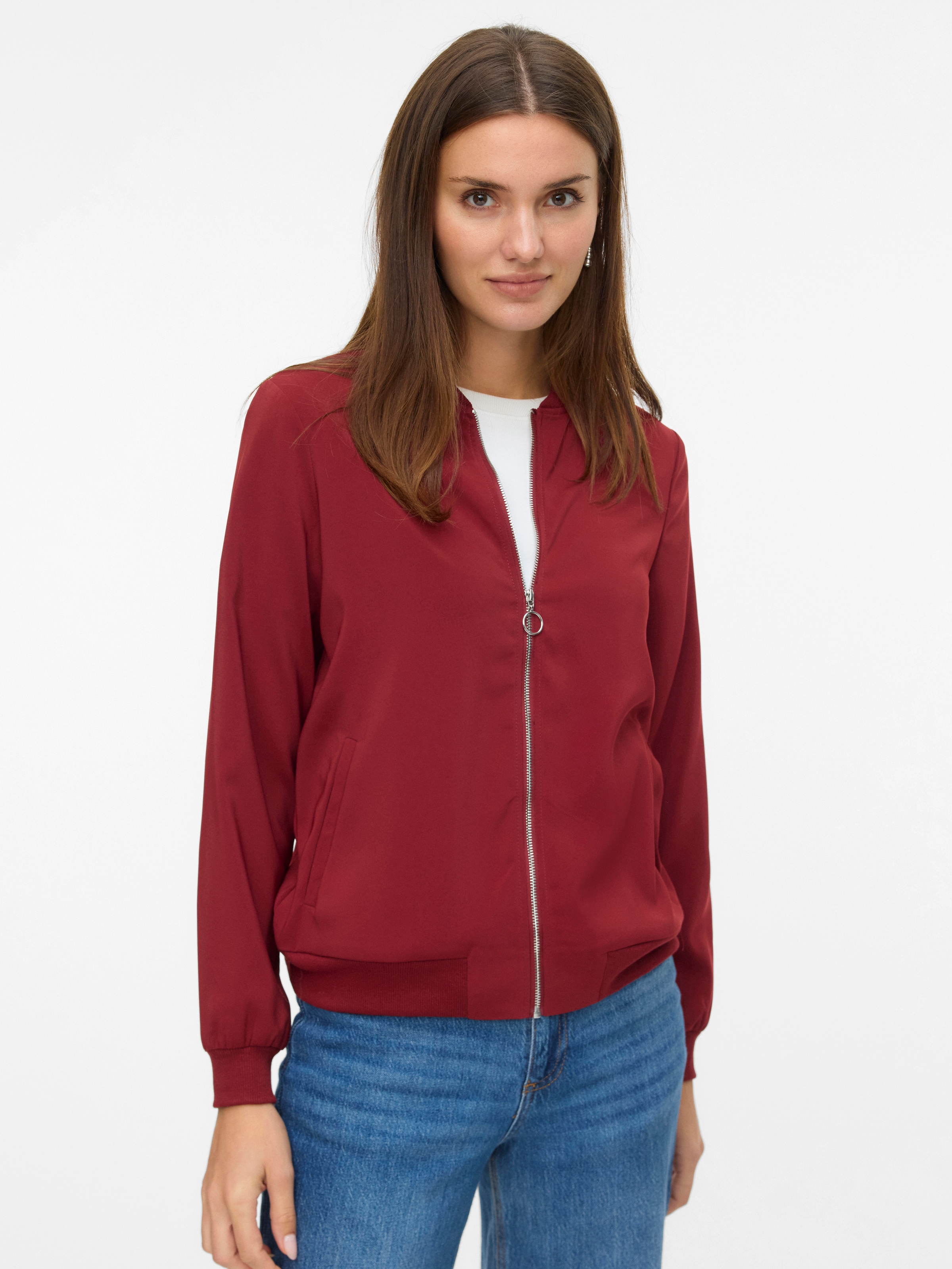 Vero Moda Bomberjacke "VMCOCO L/S BOMBER NOOS", in modisch kurzer Form günstig online kaufen