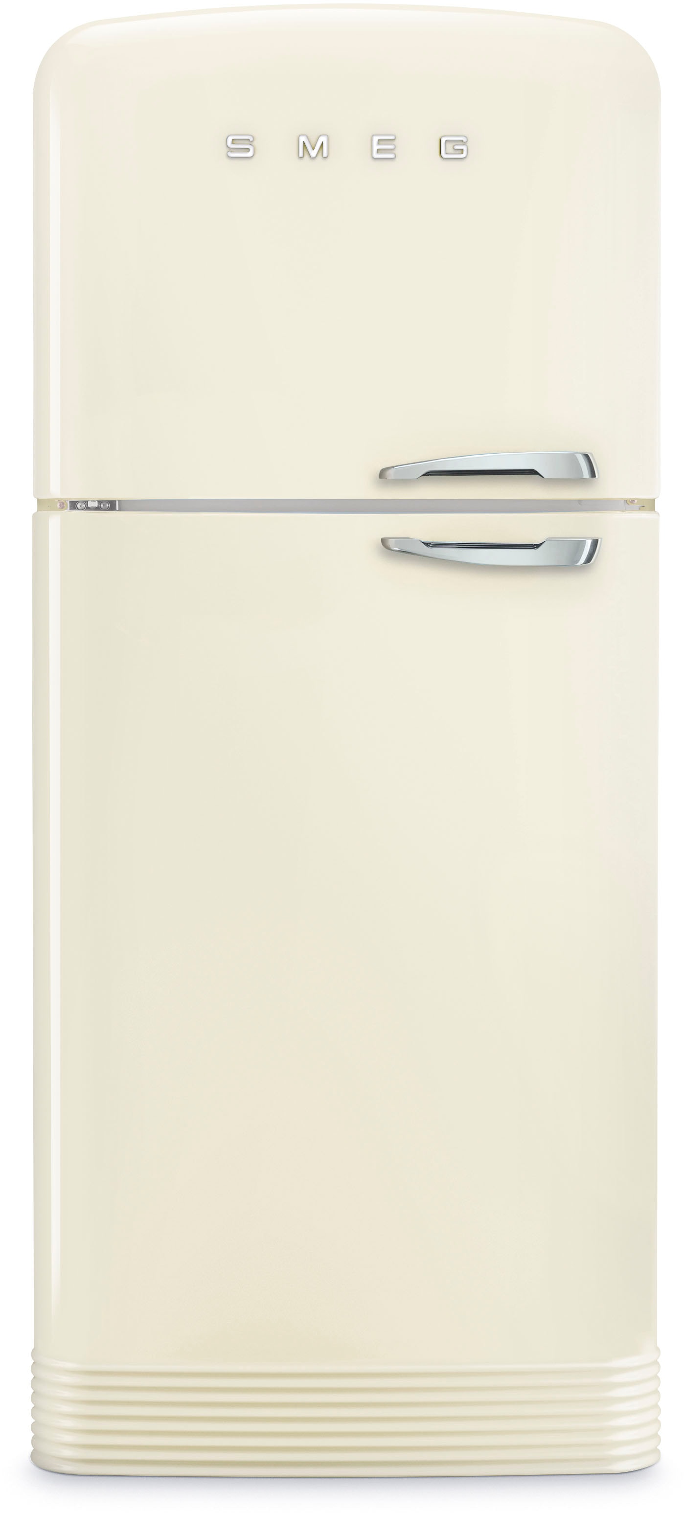 Smeg Left Hand Hinge FAB50LCR5 80/20 Frost Free Fridge Freezer - Cream - E Rated