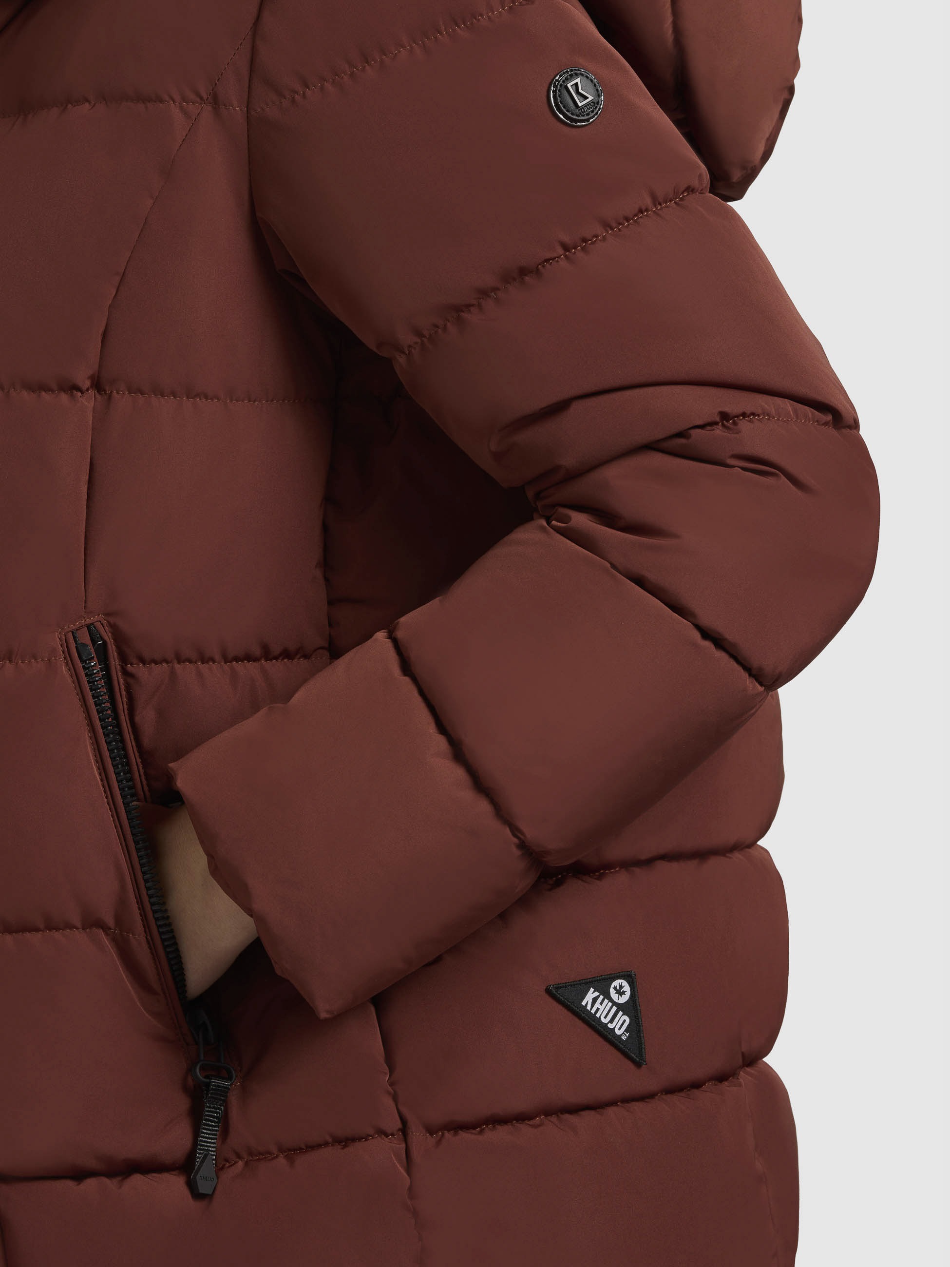 khujo Steppjacke »JACKE CAMEA«, mit Kapuze