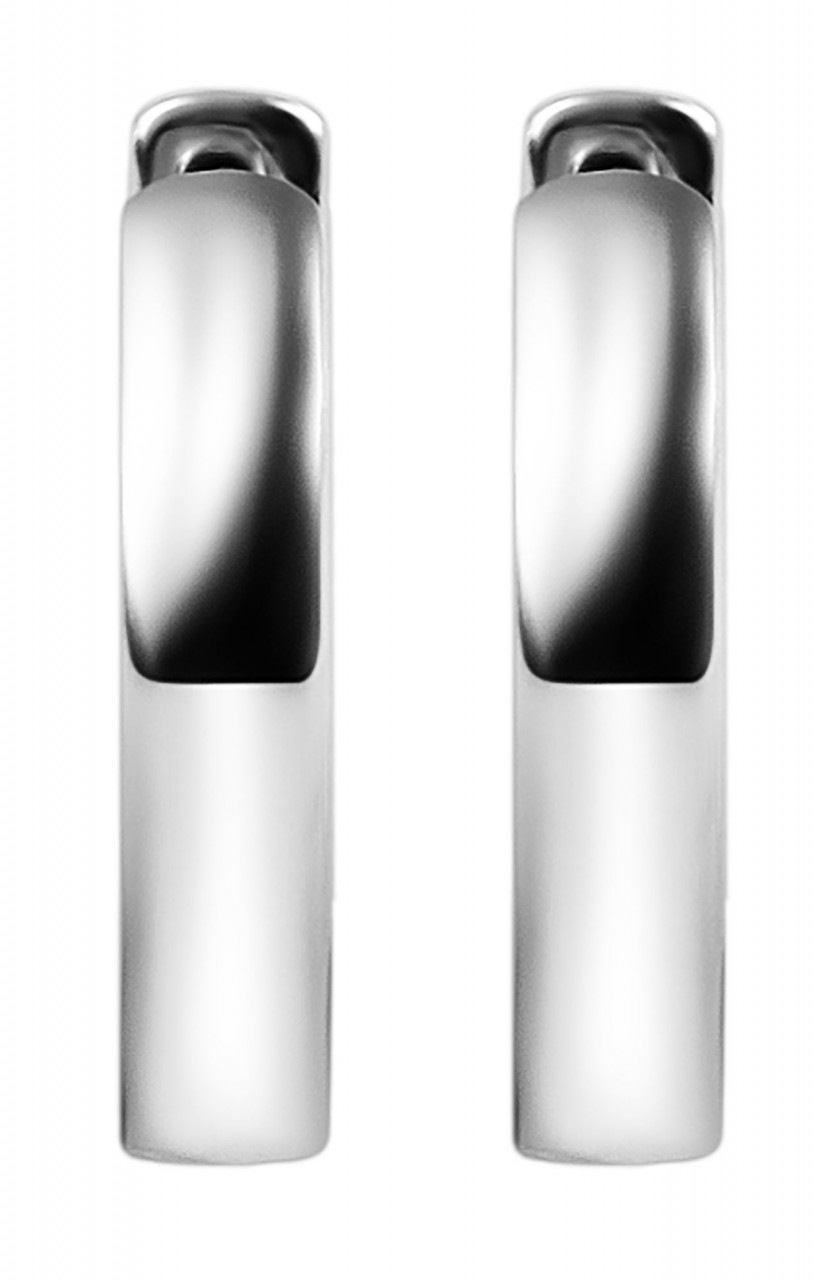 Paar Creolen ADELIA´S "Damen Creolen aus poliertem 925 Sterling Silber Ø 10 mm", silber, Ohrringe, Damen, Damen, Silber 925 (Sterlingsilber) 2