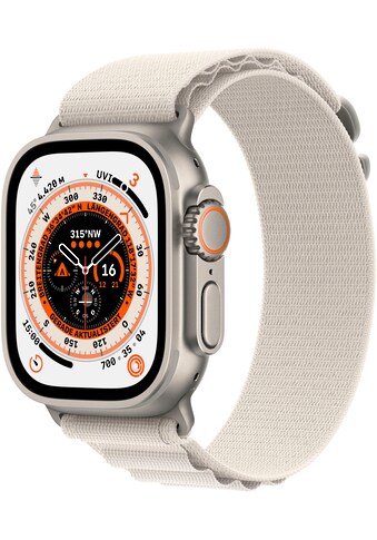 Apple Watch »Watch Ultra GPS + Cellular 49mm Alpine S«, (Gemacht für extreme... kaufen
