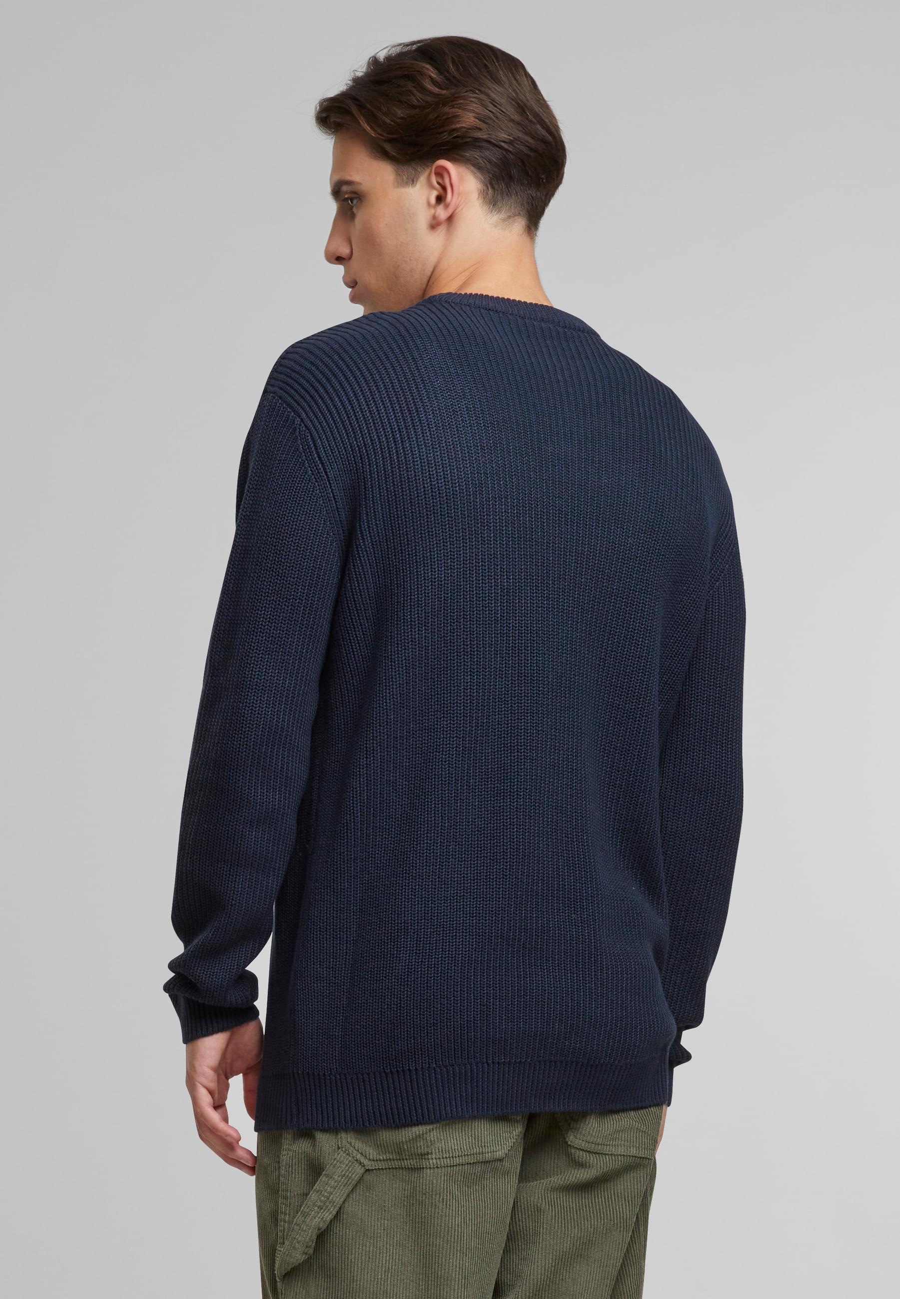 URBAN CLASSICS Rundhalspullover »Urban Classics Rib Basic Sweater«, (1 tlg.)
