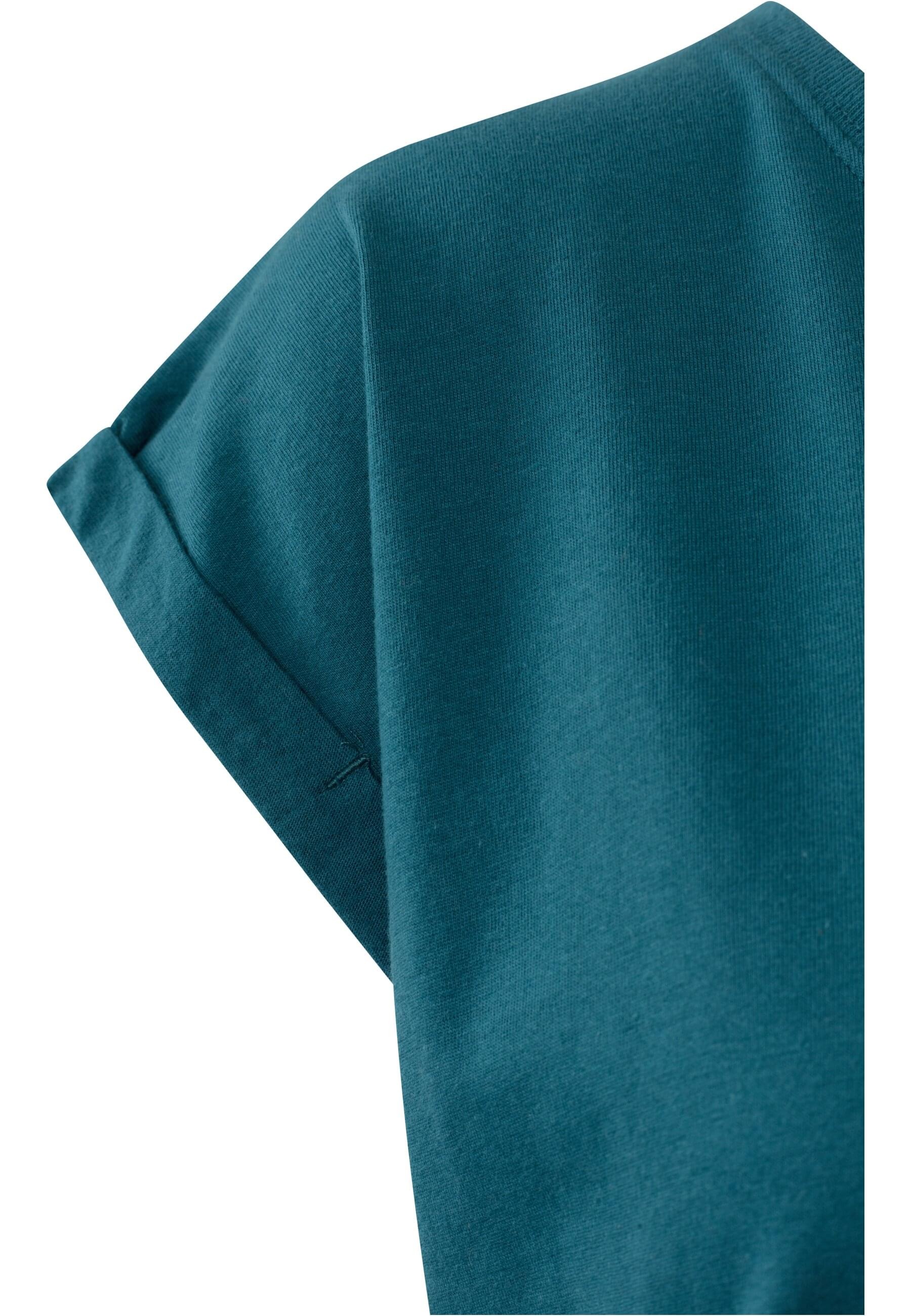 URBAN CLASSICS Kurzarmshirt »Urban Classics Damen Ladies Extended Shoulder Tee«, (1 tlg.)