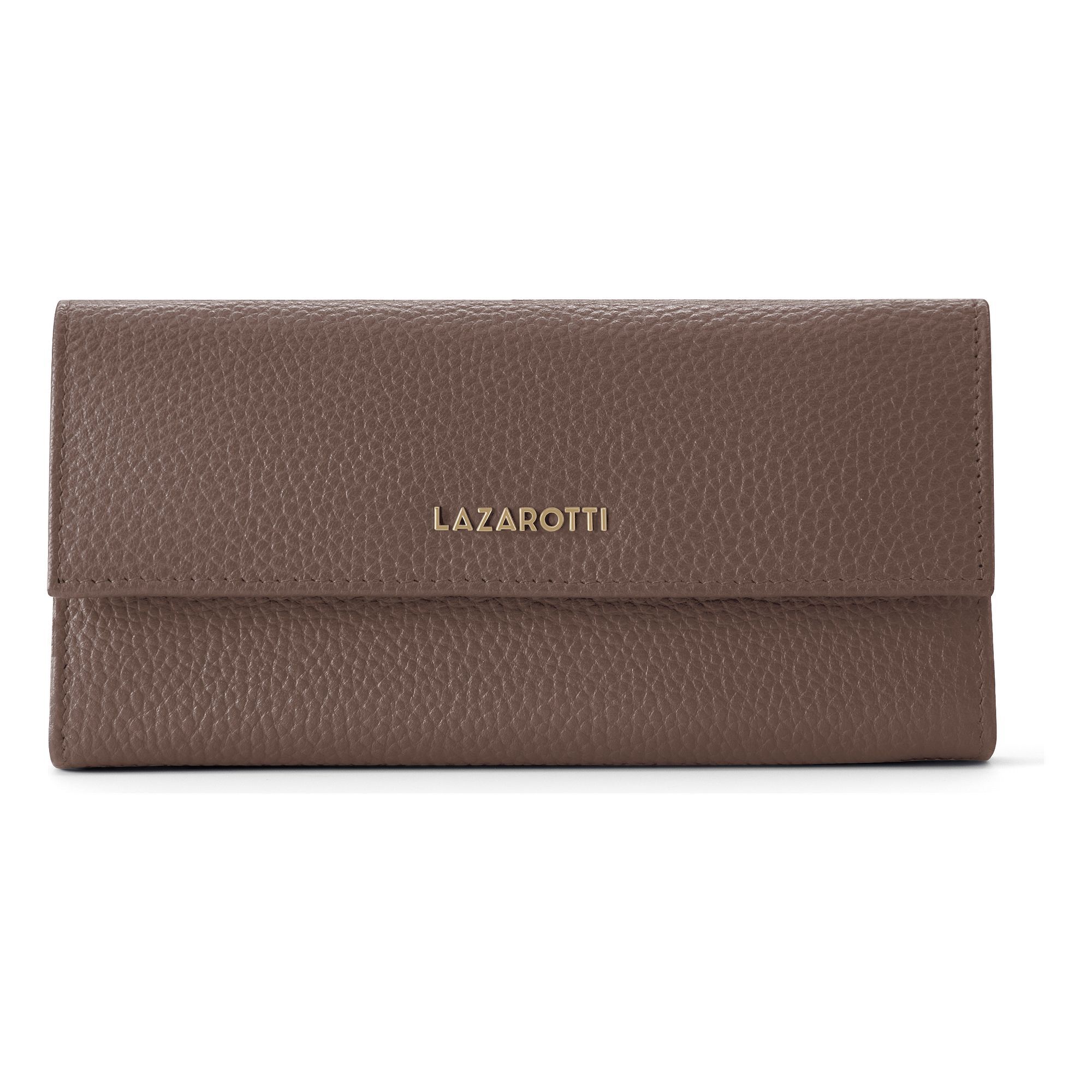 Lazarotti Geldbörse "Bologna Leather Geldbörse Leder 19 cm"