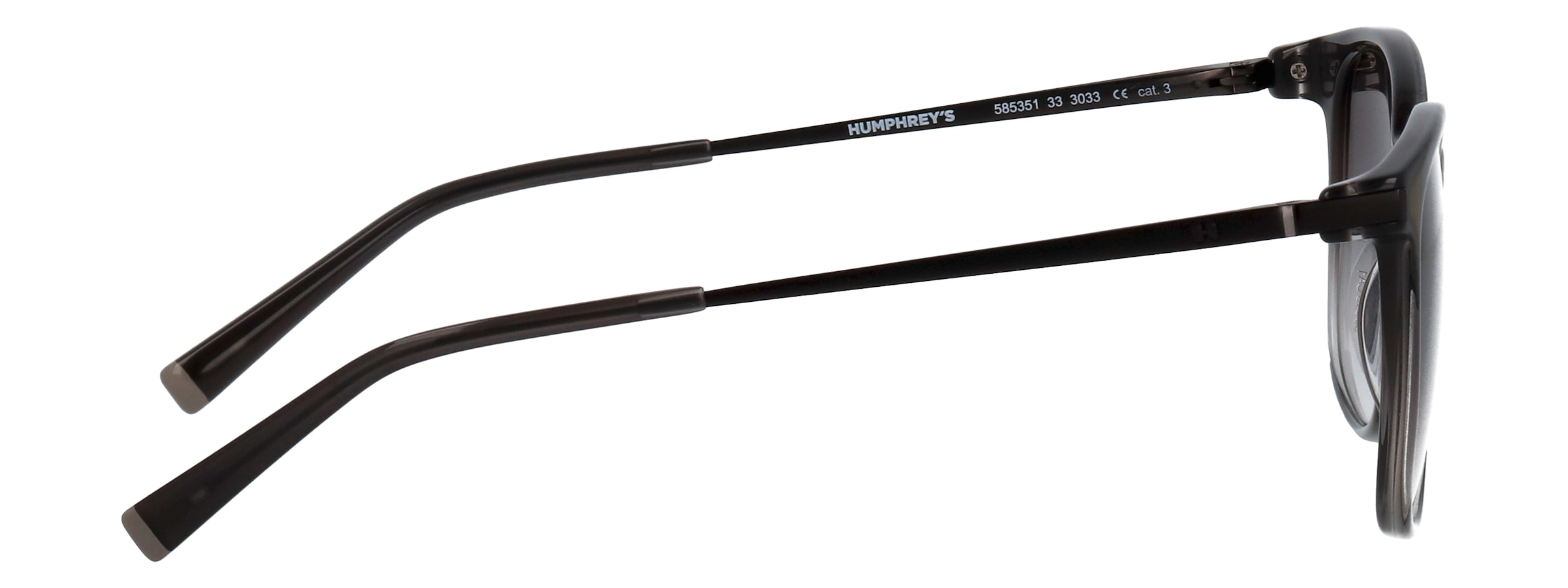 HUMPHREY´S eyewear Sonnenbrille »Modell 585351« Form Karree/Soft, Logoschriftzug auf Bügel, Kombifassung