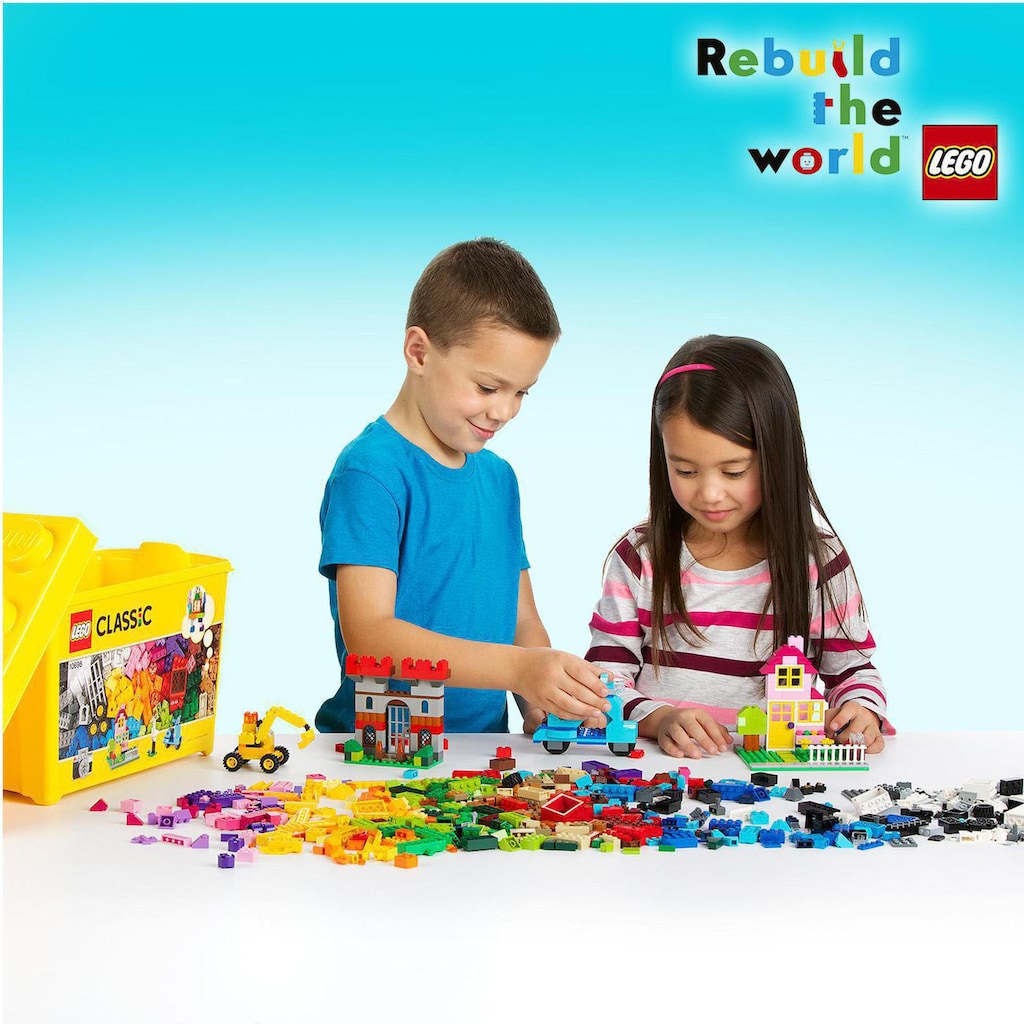 LEGO® Konstruktionsspielsteine »Große Steine-Box (10698), LEGO® Classic«, (790 St.)