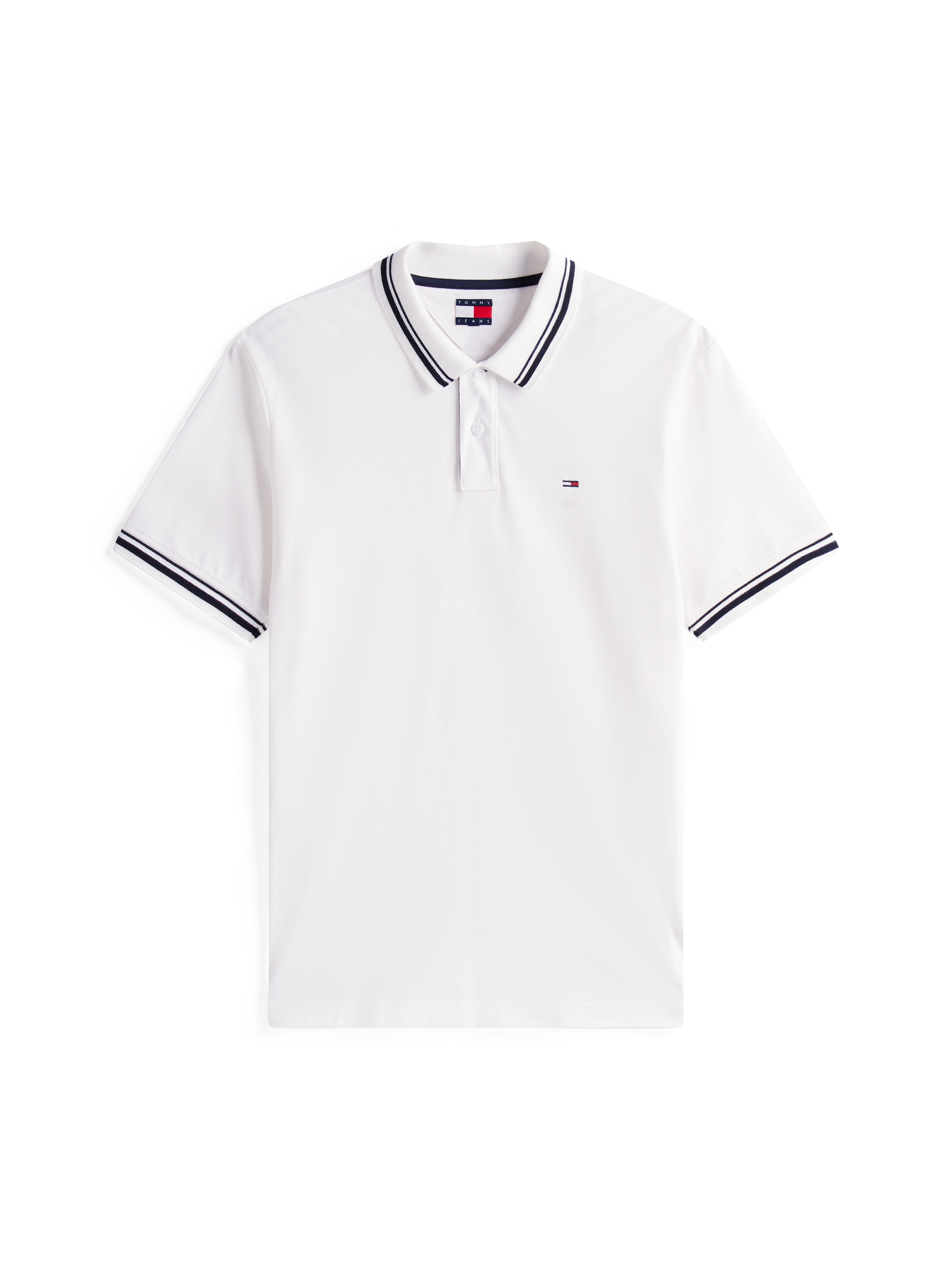 Tommy Jeans Poloshirt »TJM REG TIPPED POLO EXT«, Mit Rundhalsausschnitt