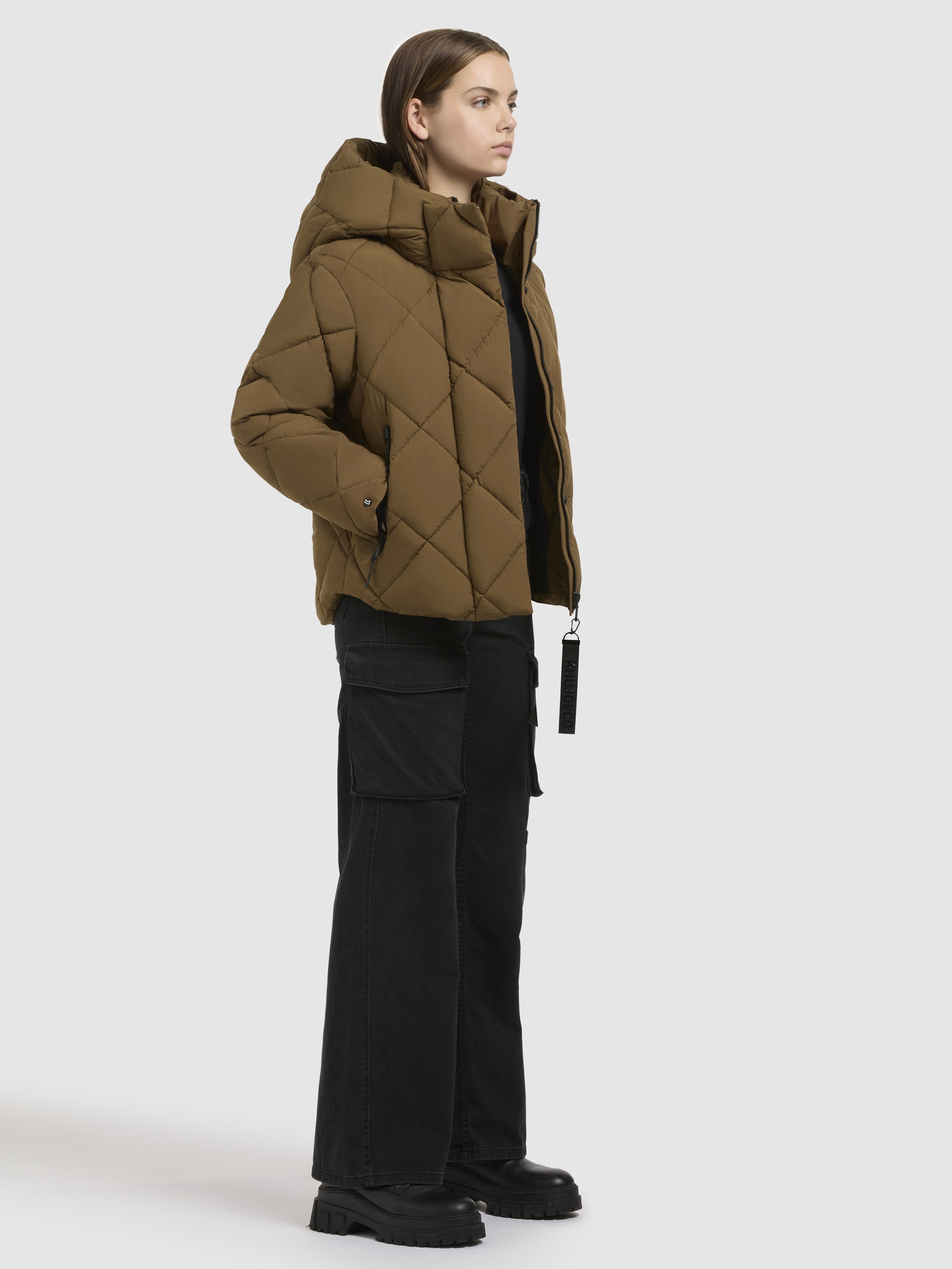 khujo Steppjacke »KIMBA«, mit Kapuze