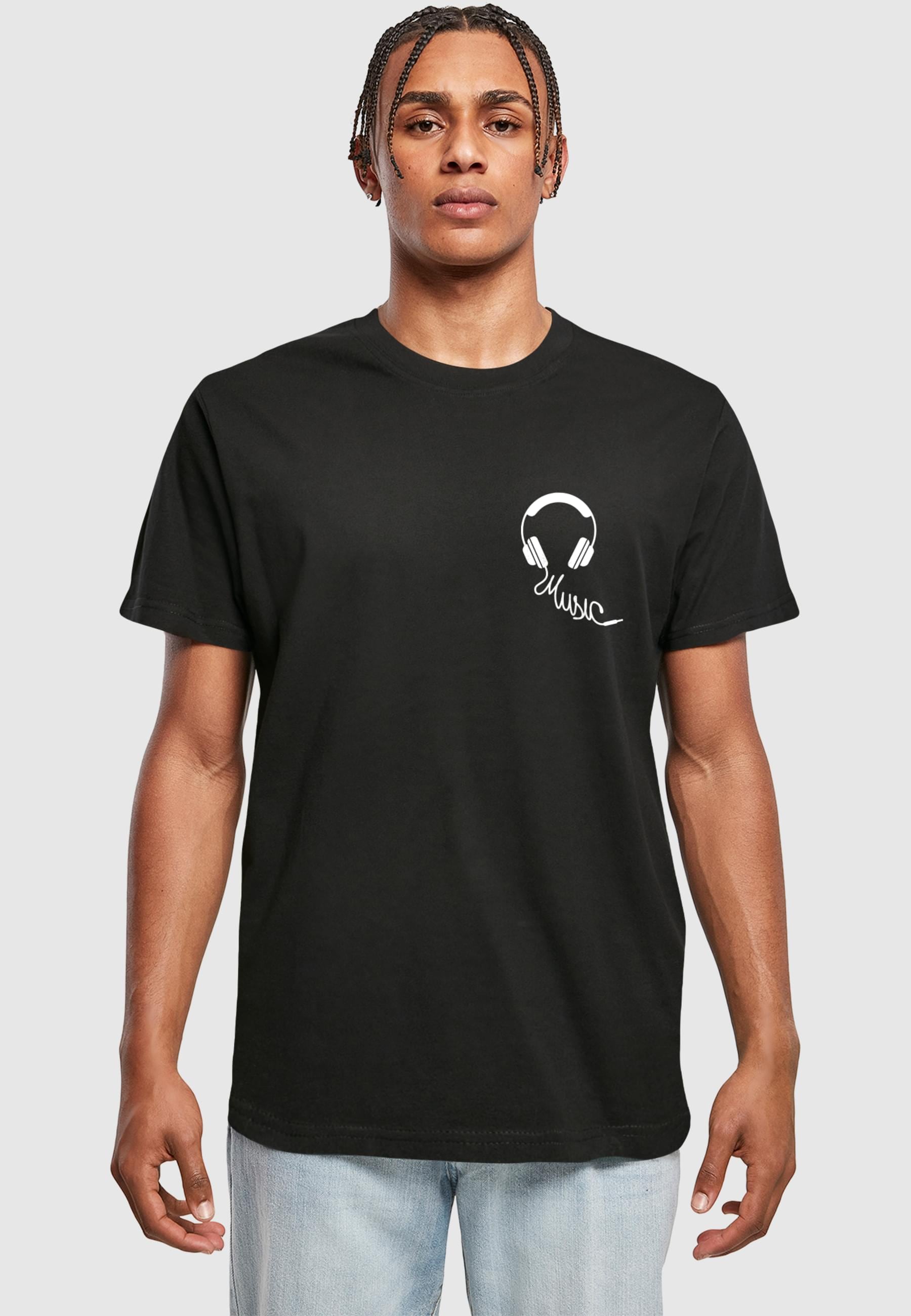 MisterTee T-Shirt »MisterTee Melodic Tee«, (1 tlg.)