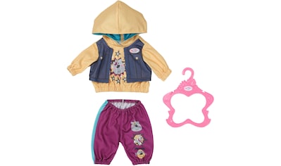 Baby Born Puppenkleidung »Outfit mit Hoody, 43 cm«, mit Kleiderbügel kaufen