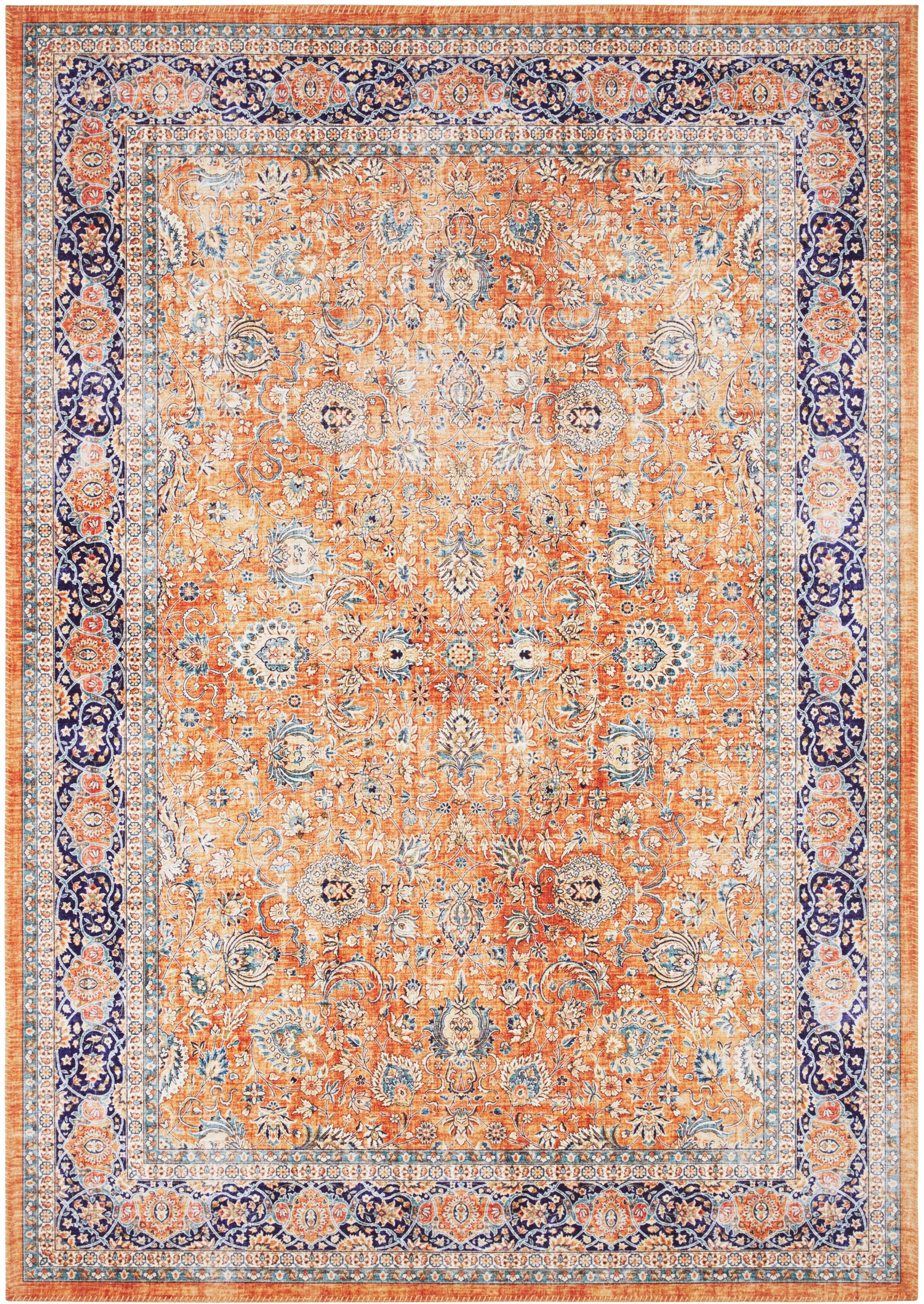 Teppich »Keshan Maschad«, rechteckig, 5 mm Höhe, Orientalisch, Läufer, Kurzflor,...