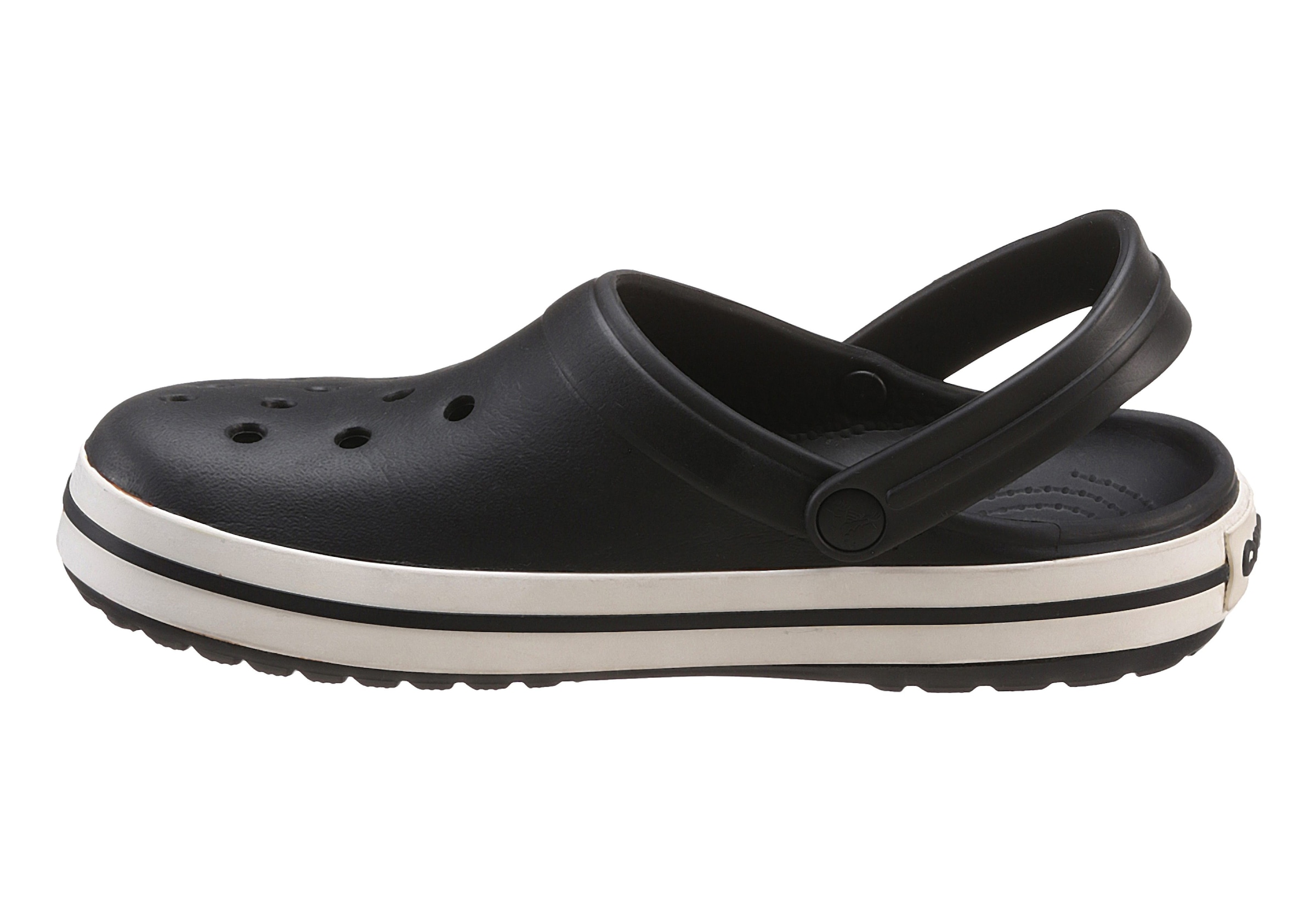 Crocs Clog »Crocband«, Sommerschuh, Gartenschuh, Poolslides, mit farbiger Laufsohle