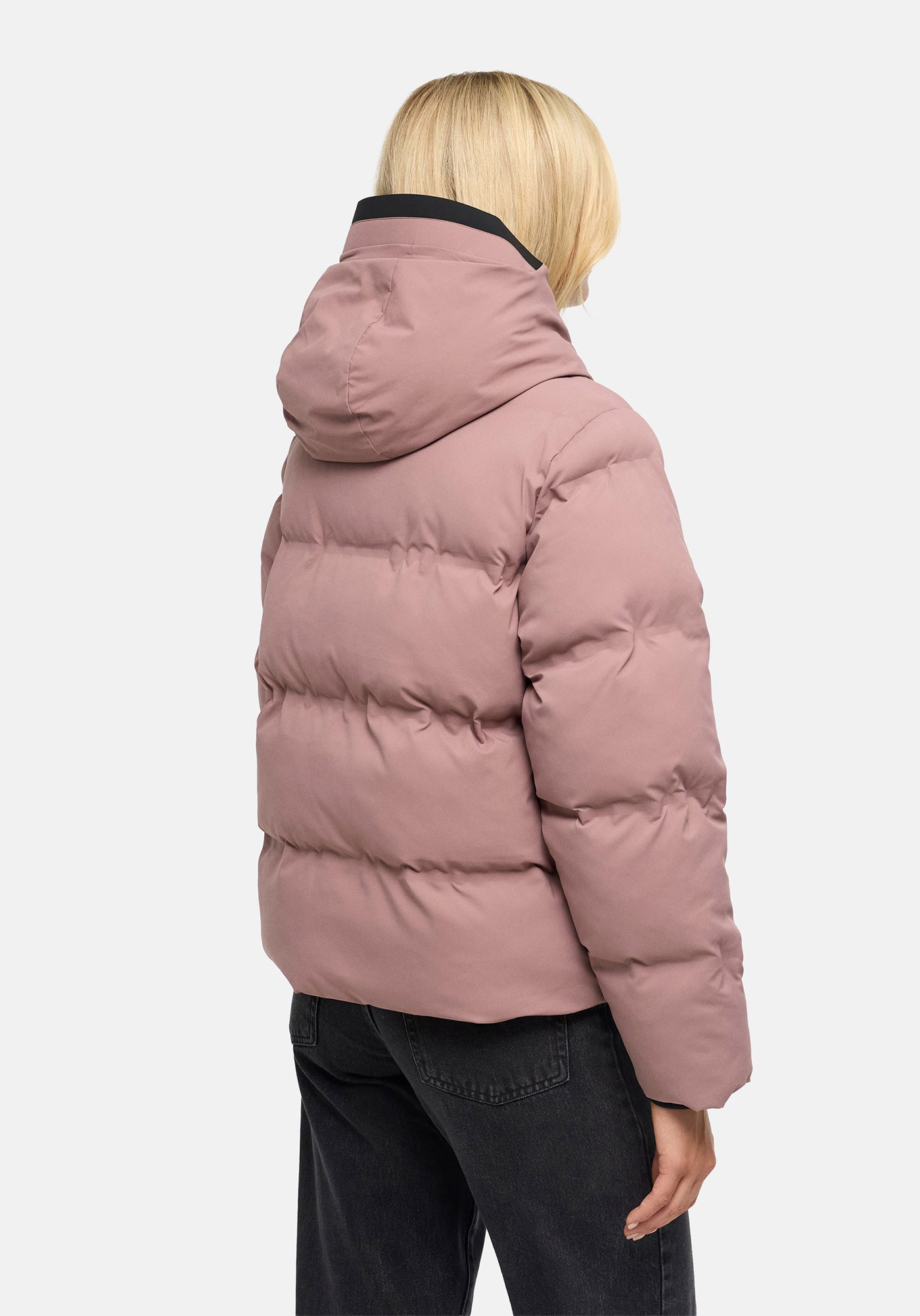 Marikoo Winterjacke »Paddie« mit Kapuze Winterjacke mit Kapuze und voluminöser Steppung