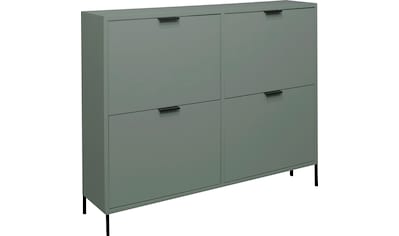 Mäusbacher Schuhschrank »Bonnie«, Breite 61 cm mit 3 Klappen und  Quadratgestell | BAUR