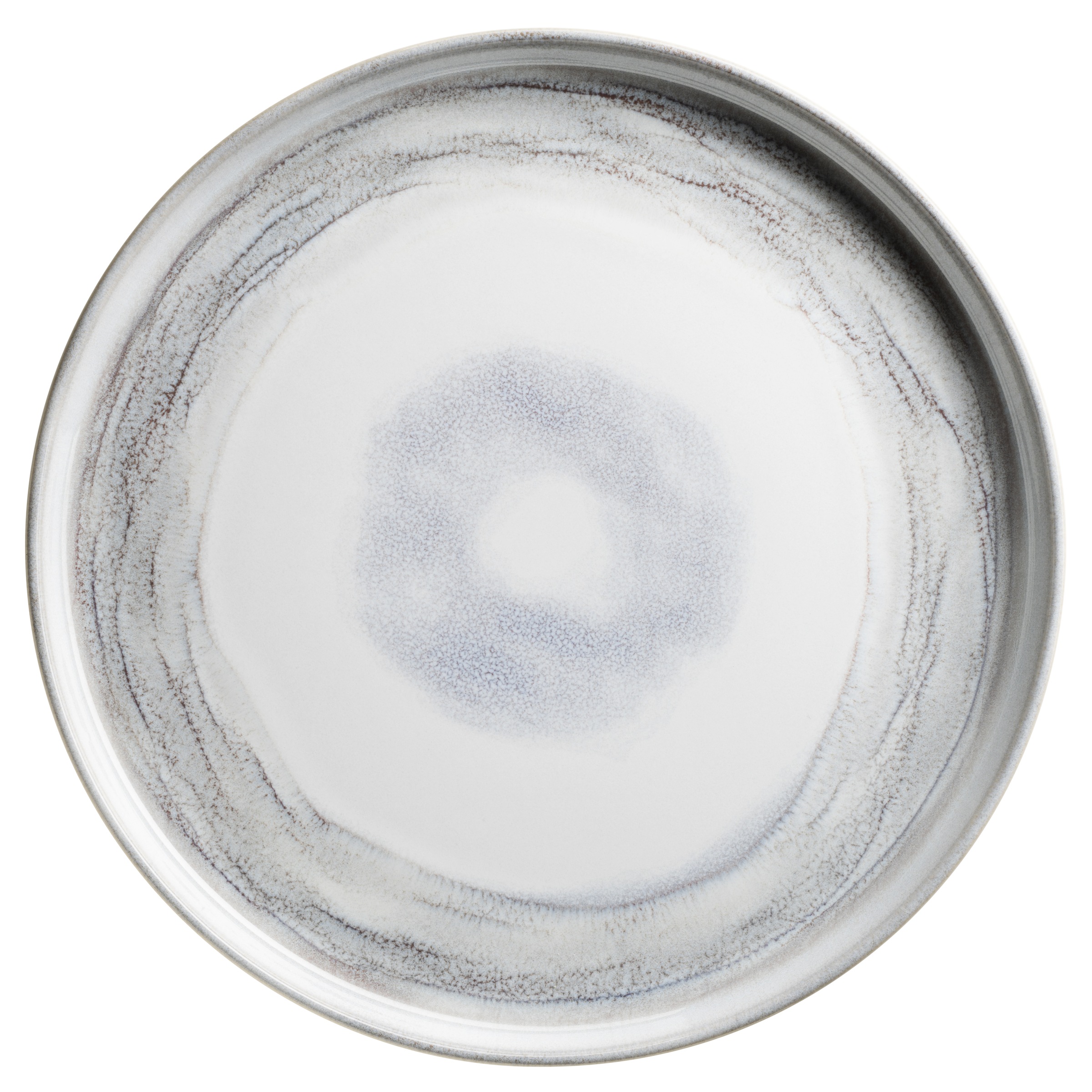 gipfelstück Speiseteller »Tiefer See« Scandi-Style, glänzende Reaktivglasur, jedes Stück ein Unikat