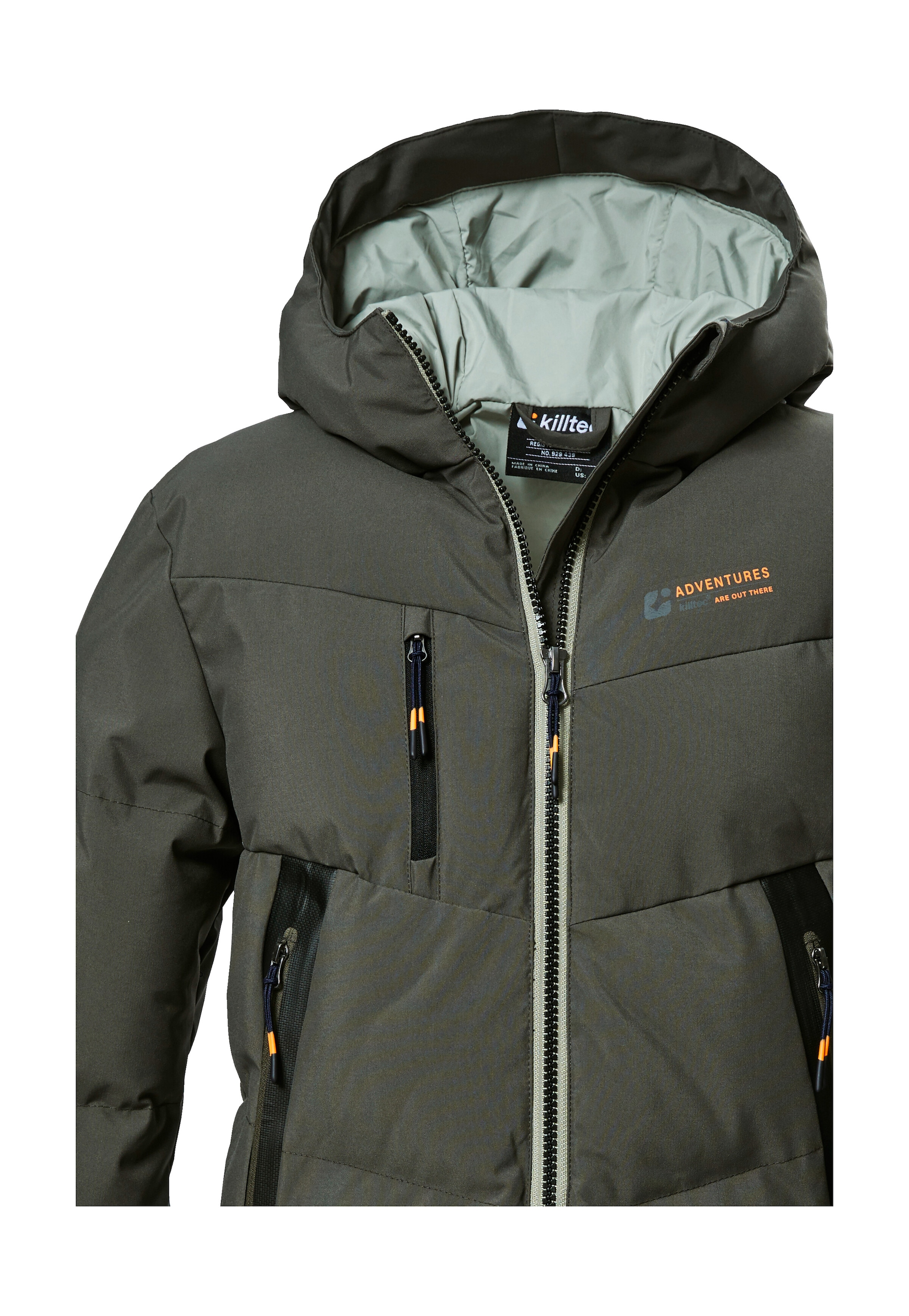 Killtec Steppjacke »KOW 374 BYS QLTD JCKT«, Wasserabweisende Jungenjacke mit Daunenoptik und verstellbaren Bündchen