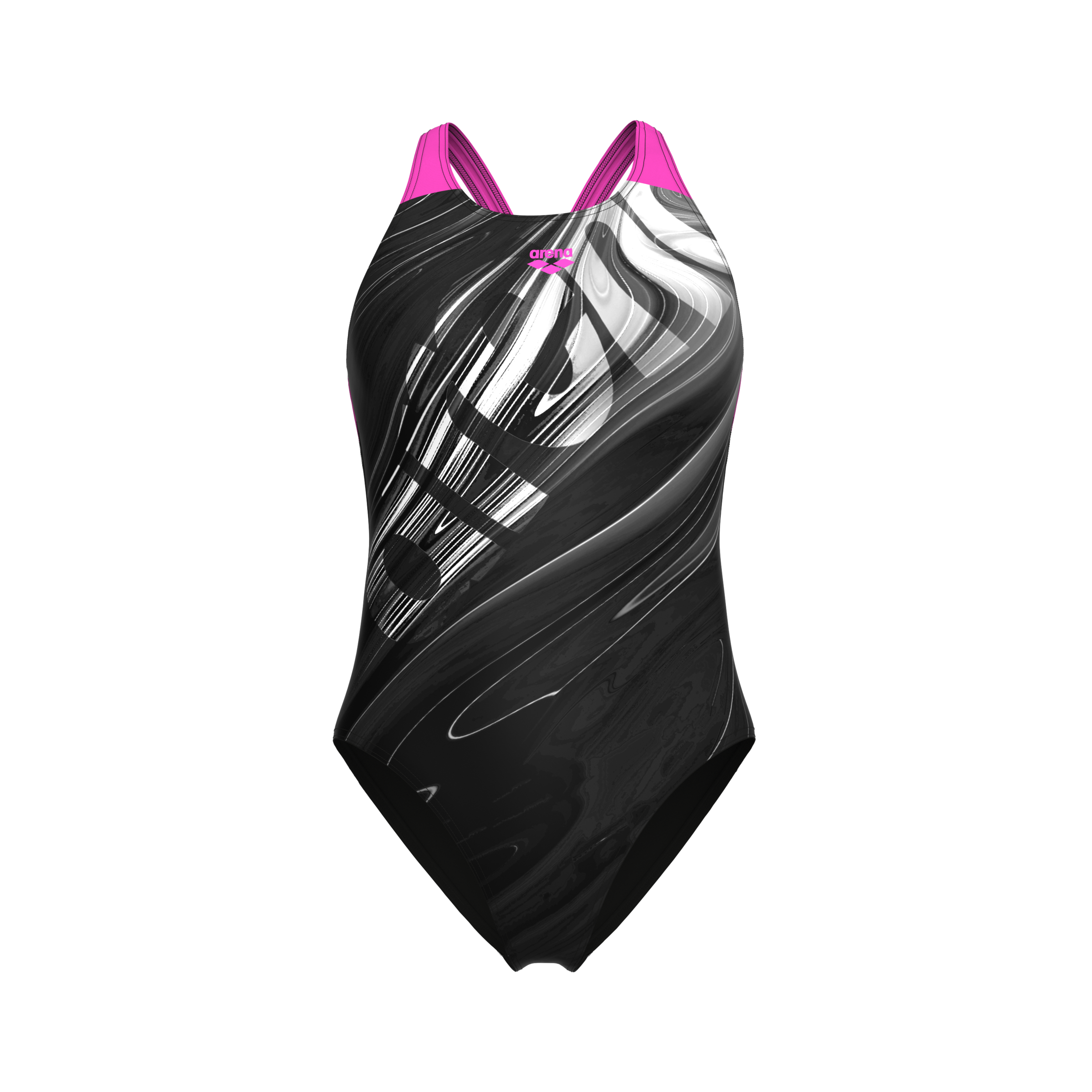 Arena Badeanzug »arena Feel Damen Flow V Back Bustier Badeanzug«