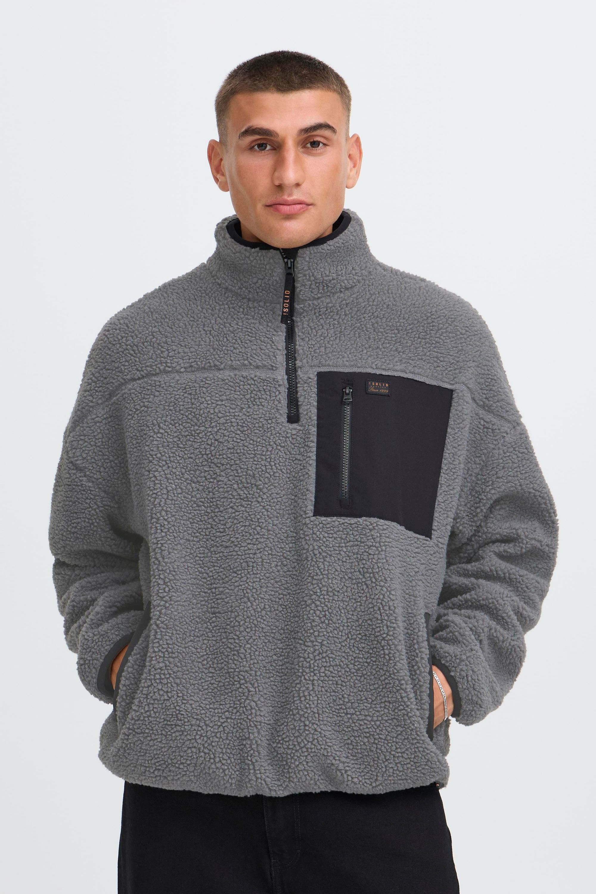 !Solid Troyer »Plüschjacke SDMcwain«