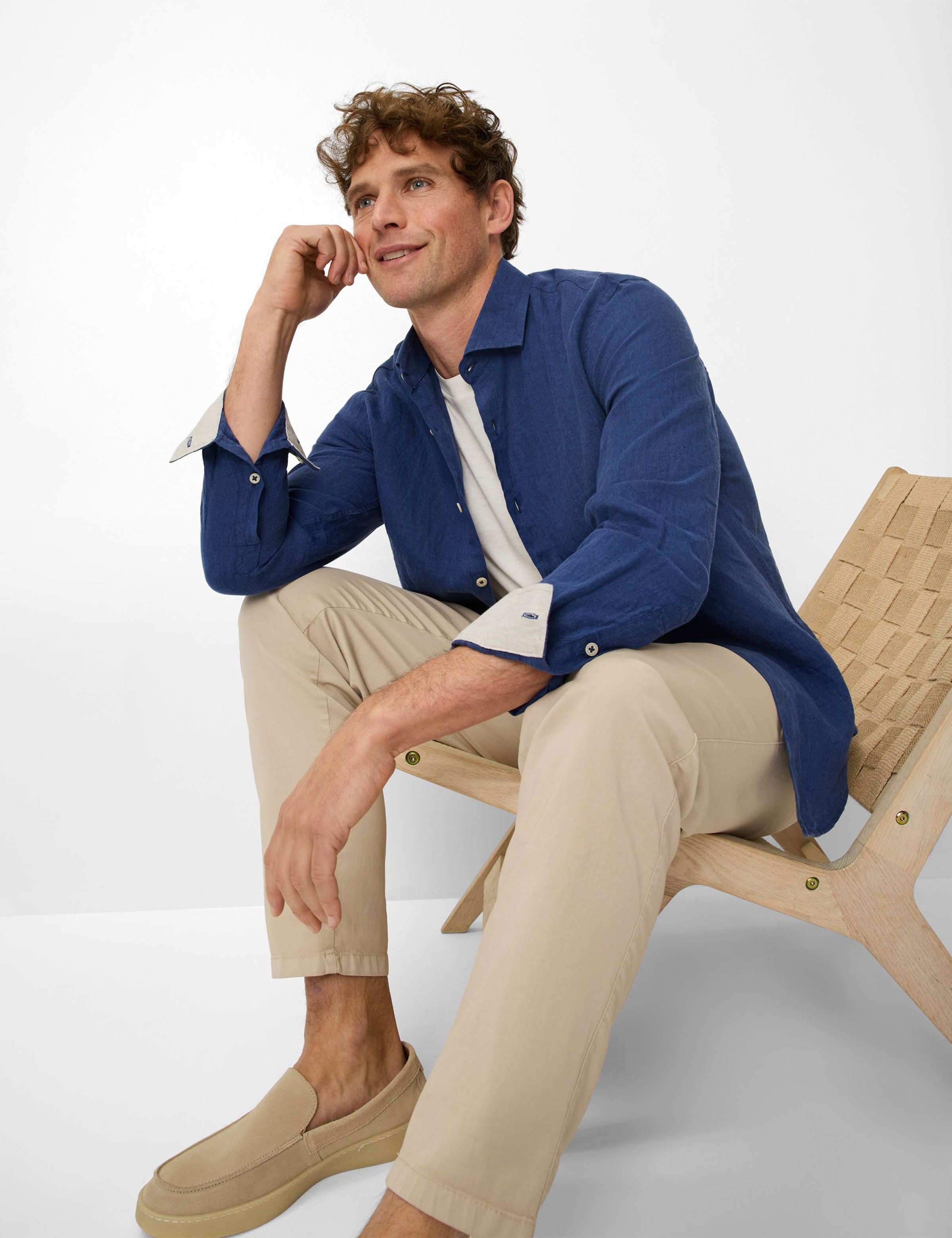 Brax Leinenhemd »Style HAROLD«