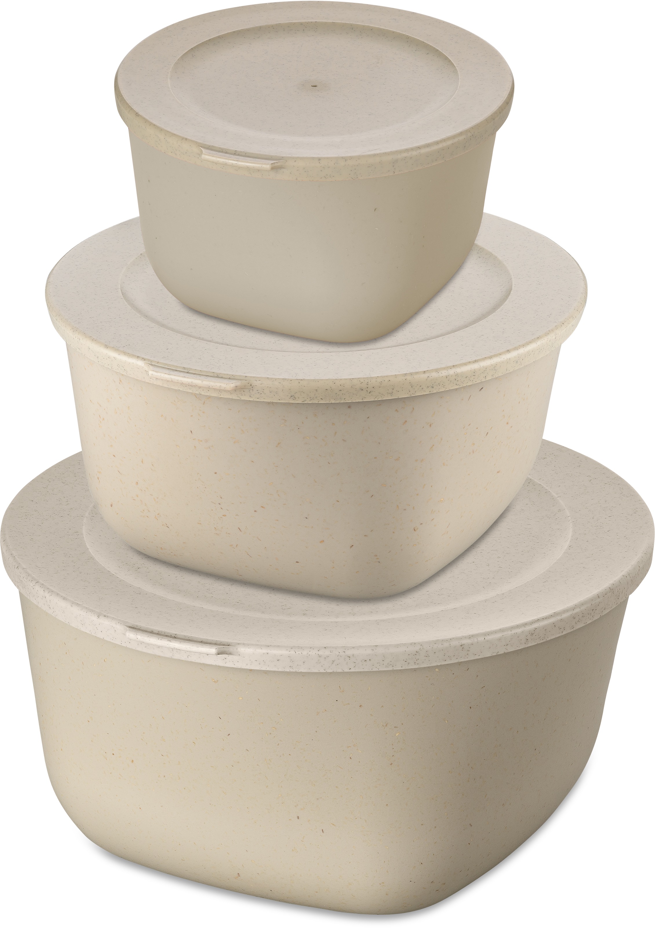 KOZIOL Frischhaltedose "CONNECT BOX SET STOCKHOLM" Set, 3er-Set, 3 Stk. tlg günstig online kaufen