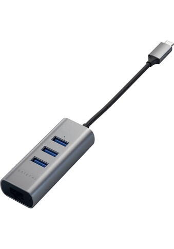 Satechi USB-Adapter »Type-C 2-in-1 3 Port USB ...