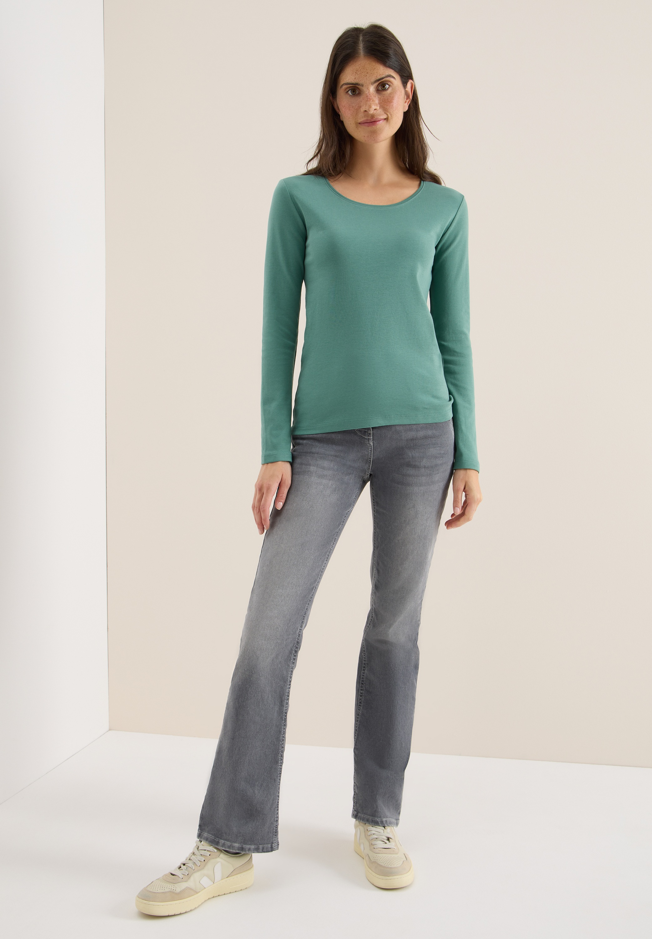 Cecil Langarmshirt, aus reiner Baumwolle
