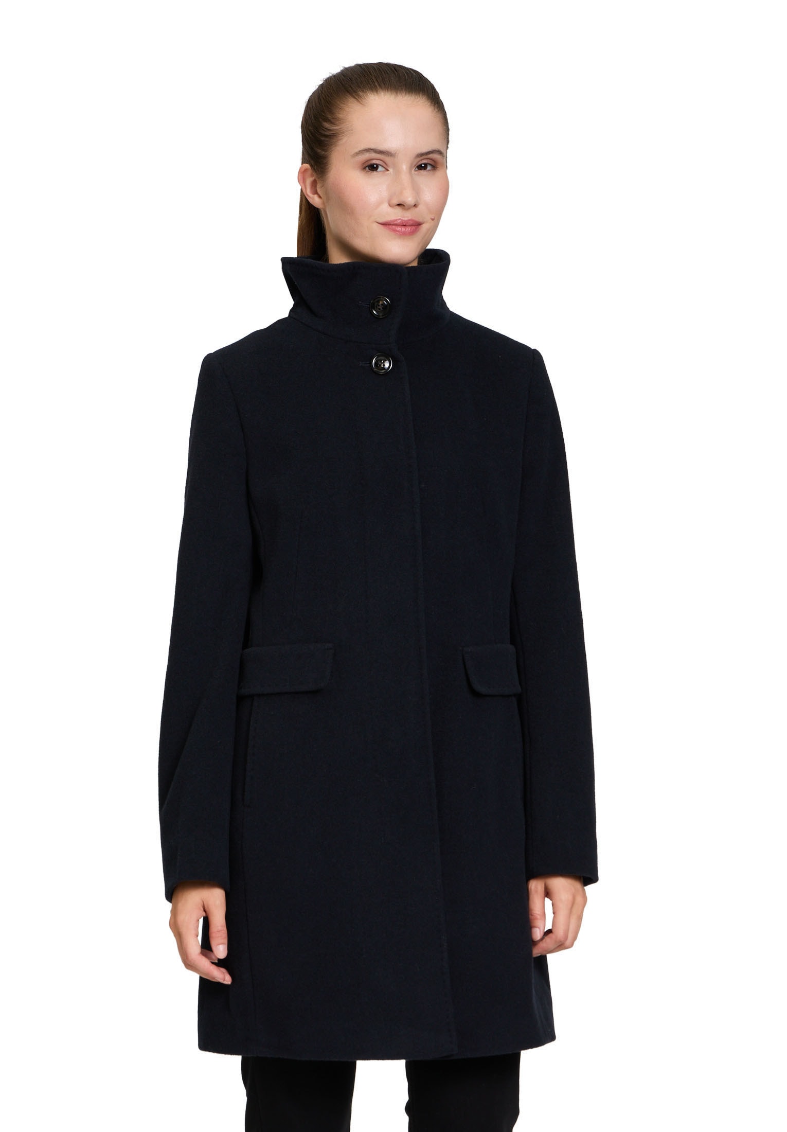 Gil Bret Wolljacke "Gil Bret Damen Wollmantel mit Stehkragen" günstig online kaufen