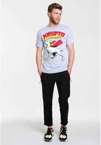 T-Shirt »Superdog - Krypto - DC Comics«, mit coolem Retro-Motiv