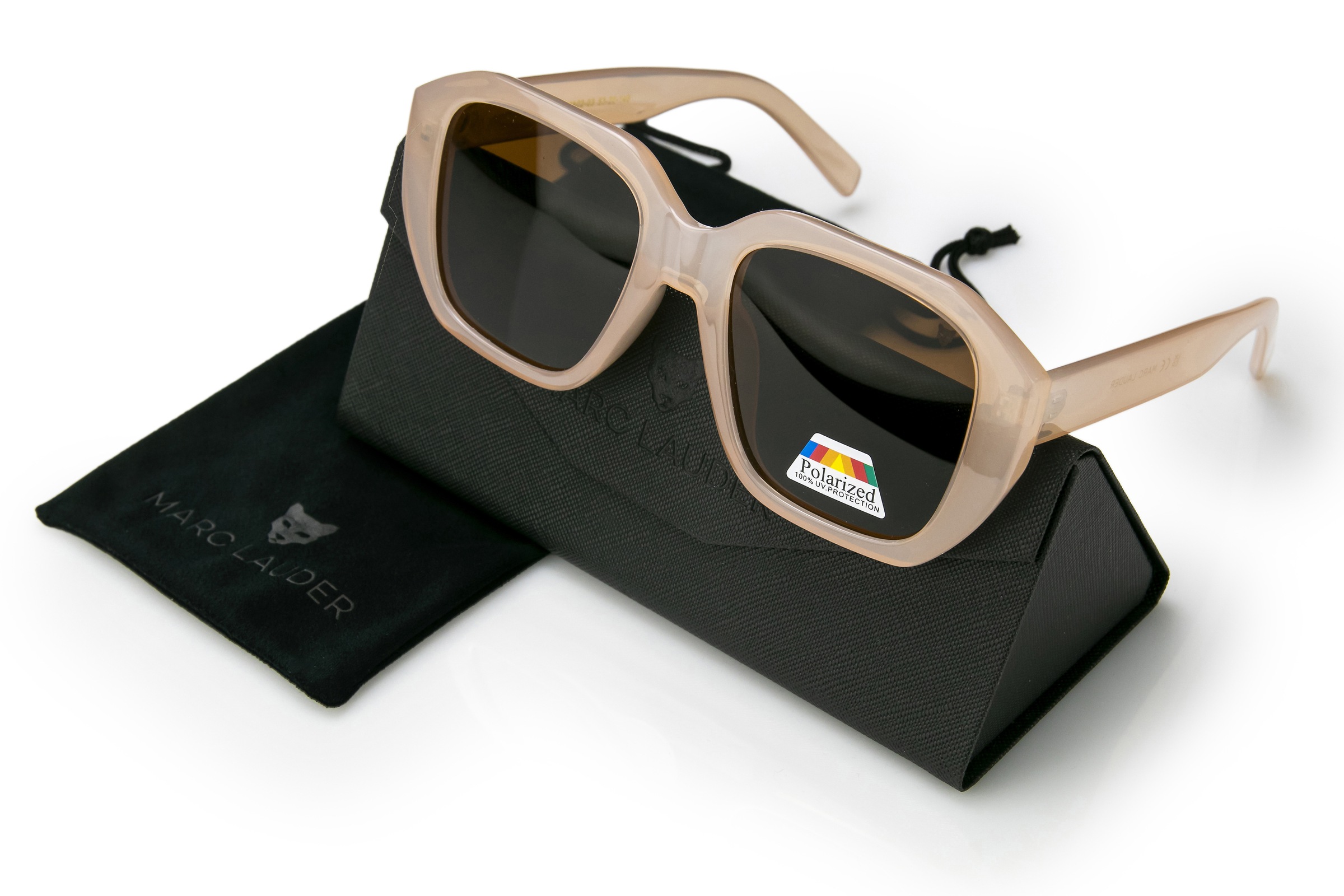 MARC LAUDER Sonnenbrille »MA02-03« 3: dark glass, strong solar luminosity