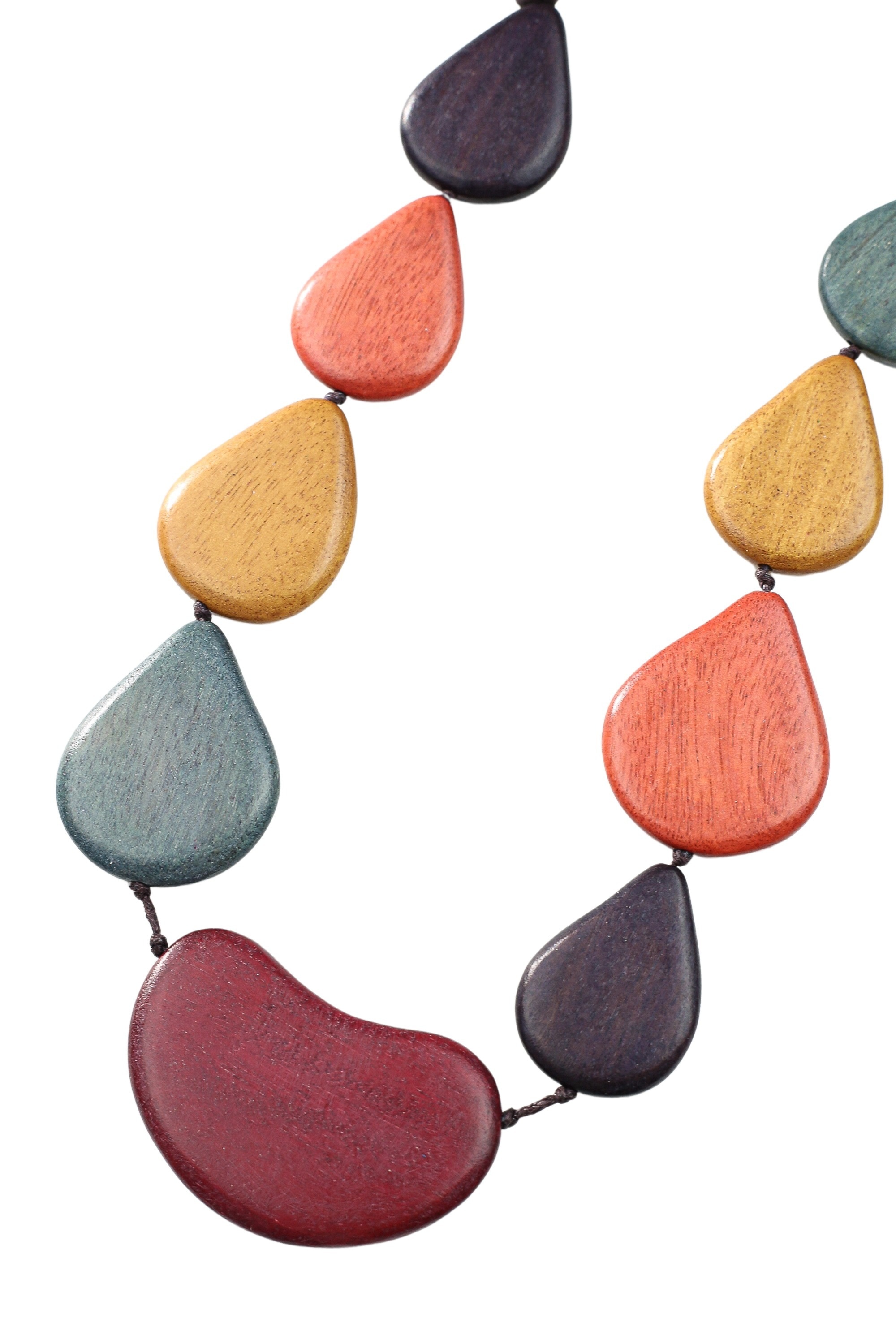 COLLEZIONE ALESSANDRO Lange Kette »Princesa« aus echtem Holz