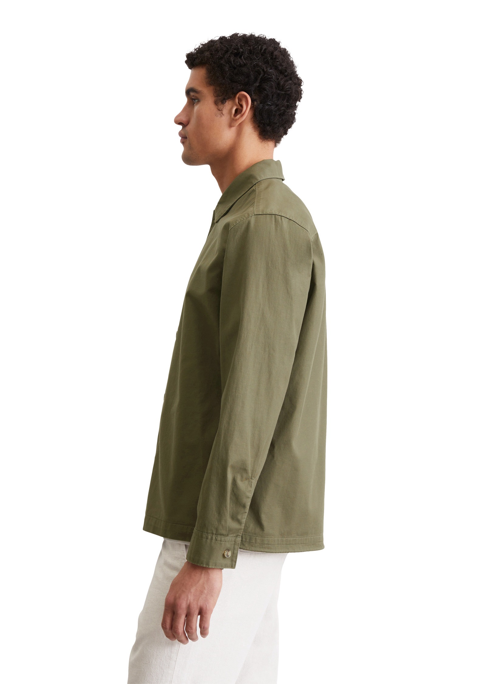 Marc OPolo "aus Bio-Baumwoll-Leinen-Mix" ohne Kapuze günstig online kaufen