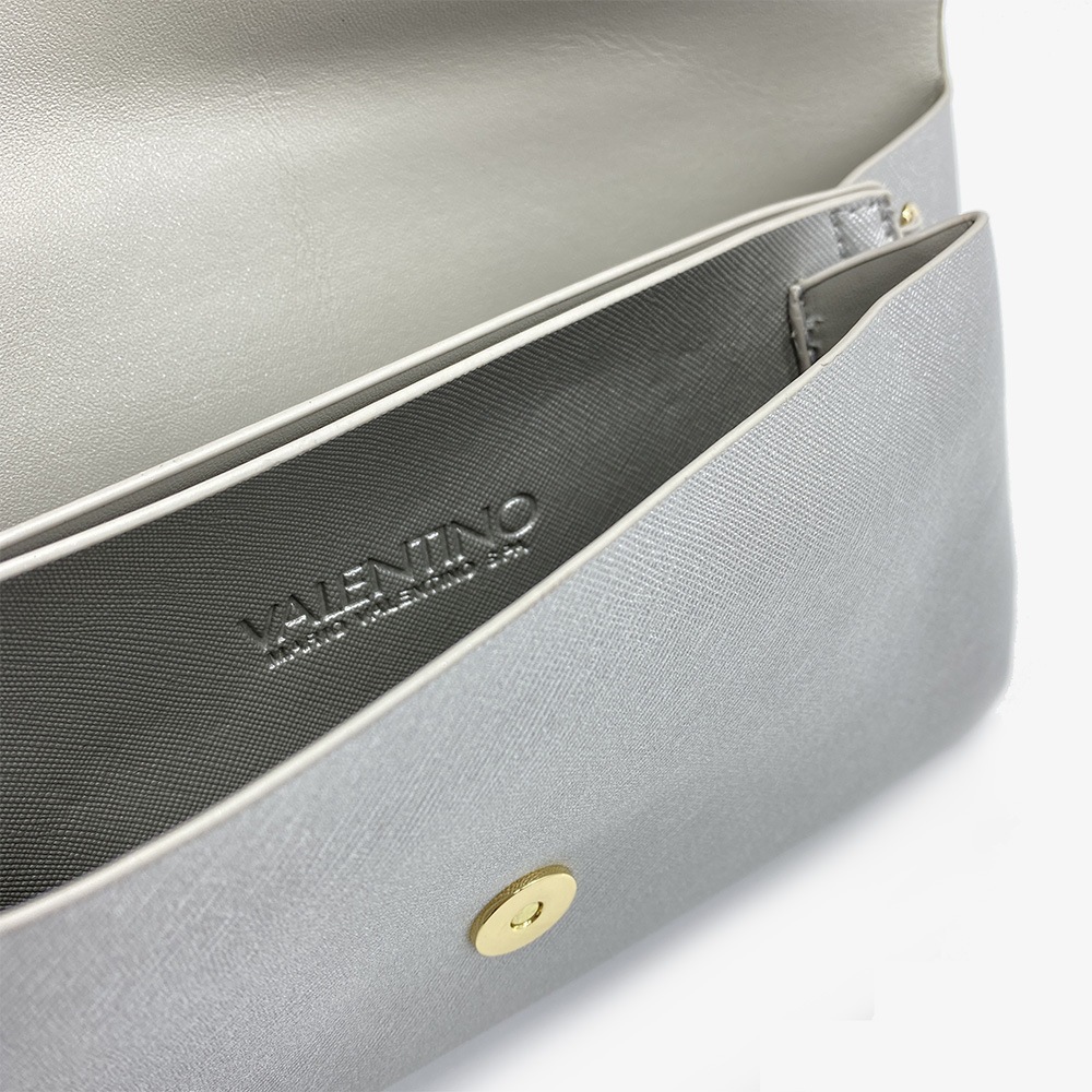 VALENTINO BAGS Umhängetasche »POCHETTE ARPIE« , Damen Schultertasche, Handtasche mit goldfarbener Umhängekette