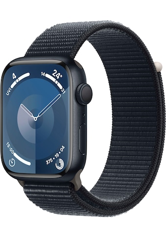 Smartwatch »Watch Series 9 GPS Aluminium 45mm«, (Watch OS 10 Sport Loop)