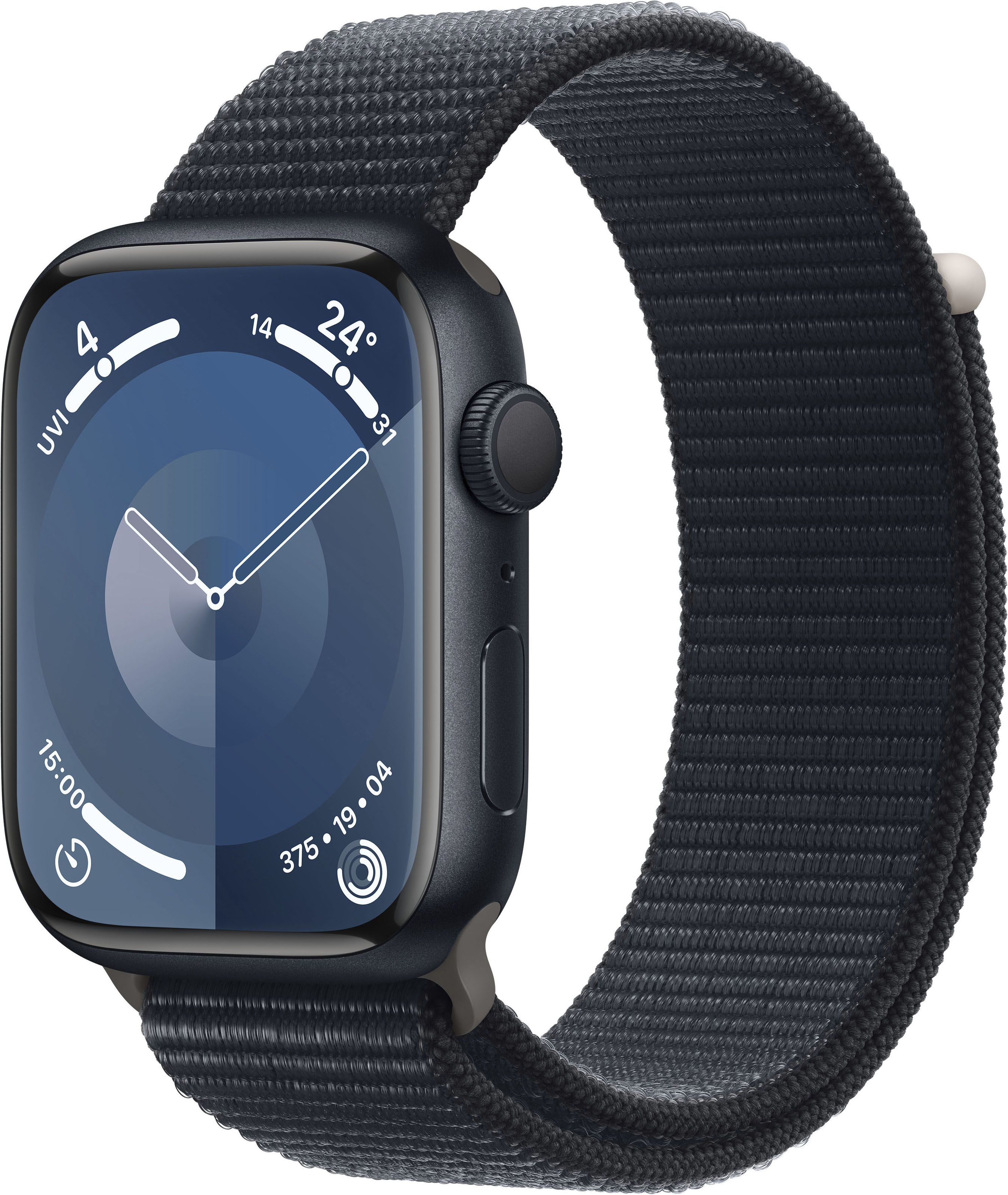 Smartwatch »Watch Series 9 GPS Aluminium 45mm«, (Watch OS 10 Sport Loop)