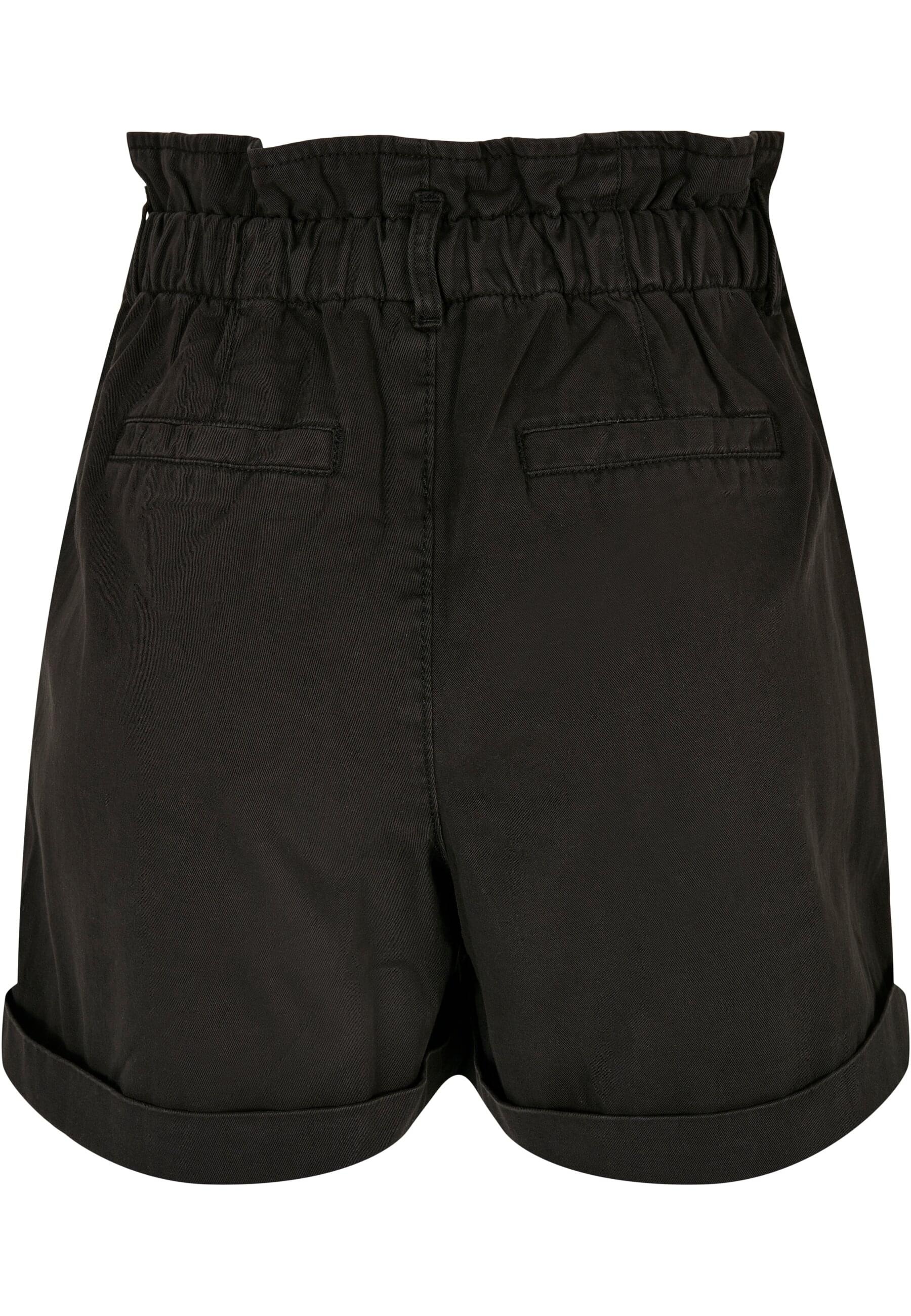 URBAN CLASSICS Stoffhose »Urban Classics Damen Ladies Paperbag Shorts«, (1 tlg.)