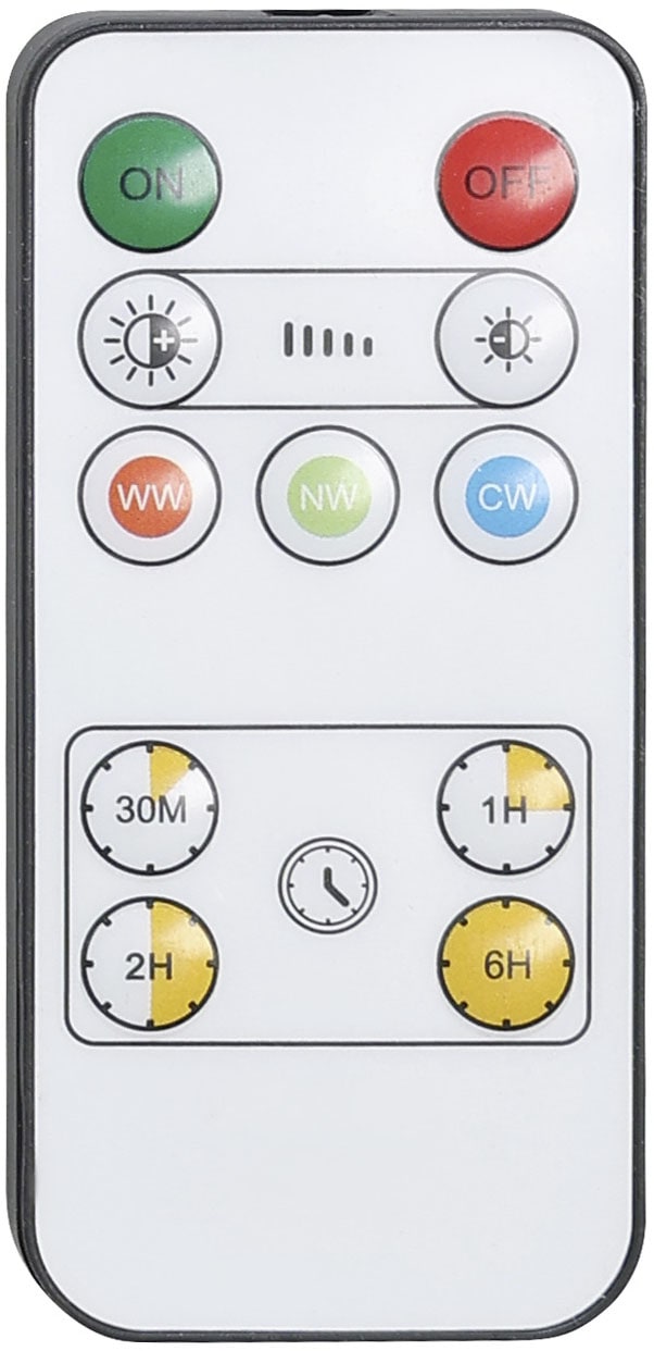 EGLO Wandleuchte »PORCIANO Wandlampe - Kunststoff - LED - 2W - IP20« LED-Modul 1 Stk. Warmweiß Wandstrahler, Wandspot, Wohnzimmer, Flur, Schlafzimmer, H4 x Ø20 cm