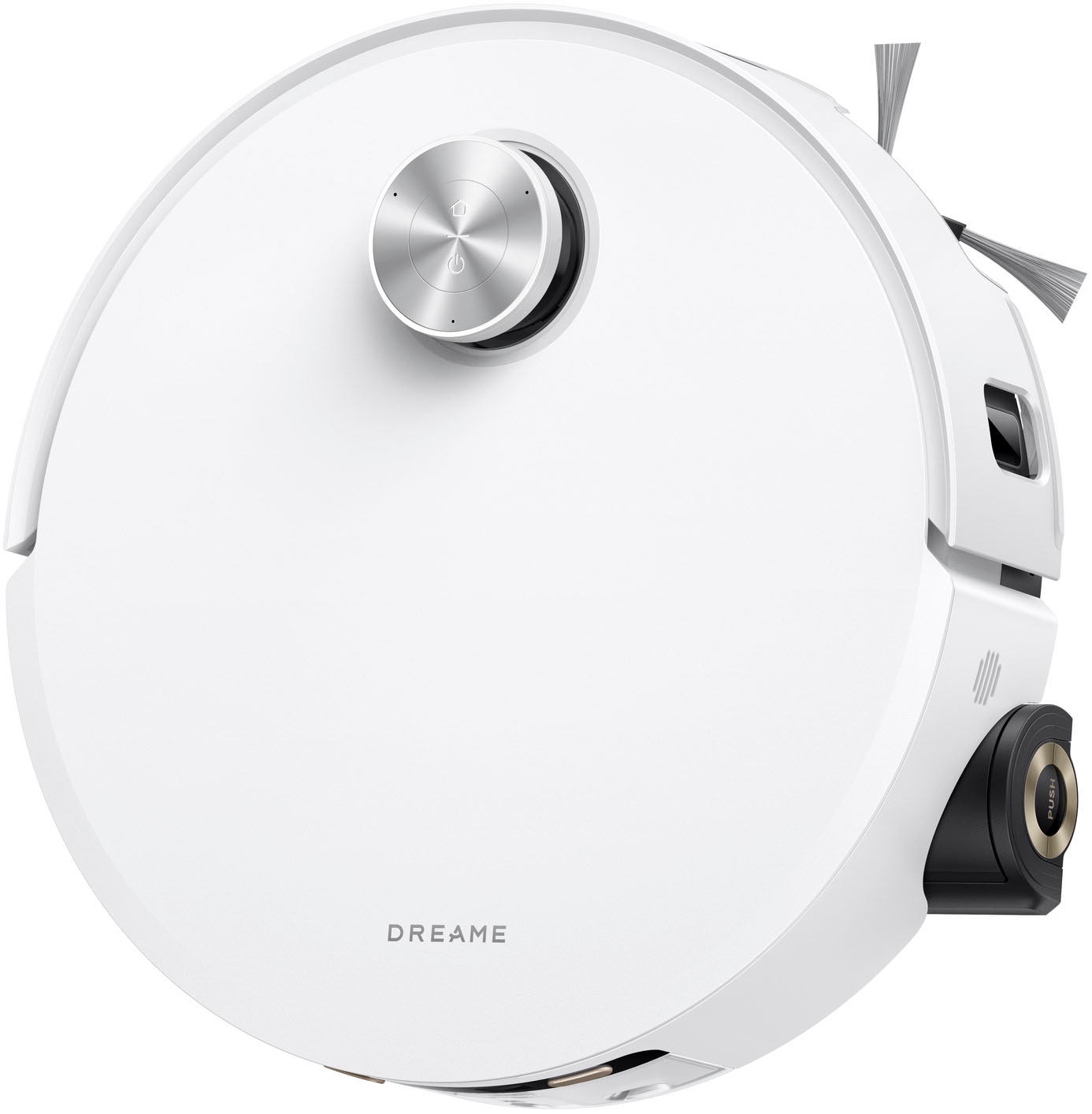 Dreame Nass-Trocken-Saugroboter »mit Wischfunktion Aqua10 Roller« Warmwasser-Wischsystem, Rollenmopp, überwindet Hindernisse, 30.000 Pa