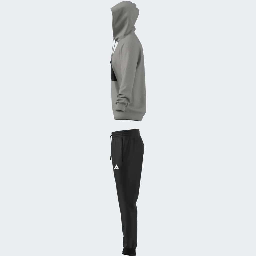 adidas Sportswear Trainingsanzug »M BL FT HD TS«, (2 tlg.), aus weichem French-Terry-Material, Hoodie