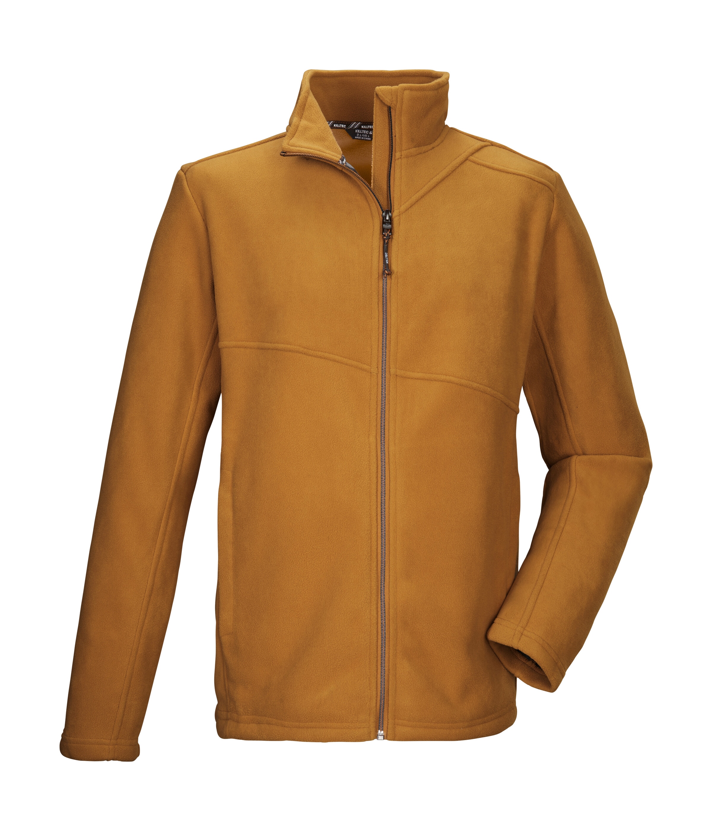 Killtec Fleecejacke "KOW 65 MN FLC JCKT" Fleecejacke mit Stehkragen, Kinnschutz und Eingrifftaschen