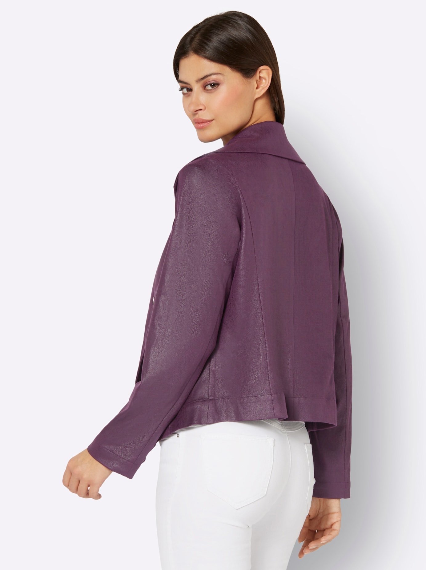 Lederimitat-Blazer »Lederimitat-Blazer«