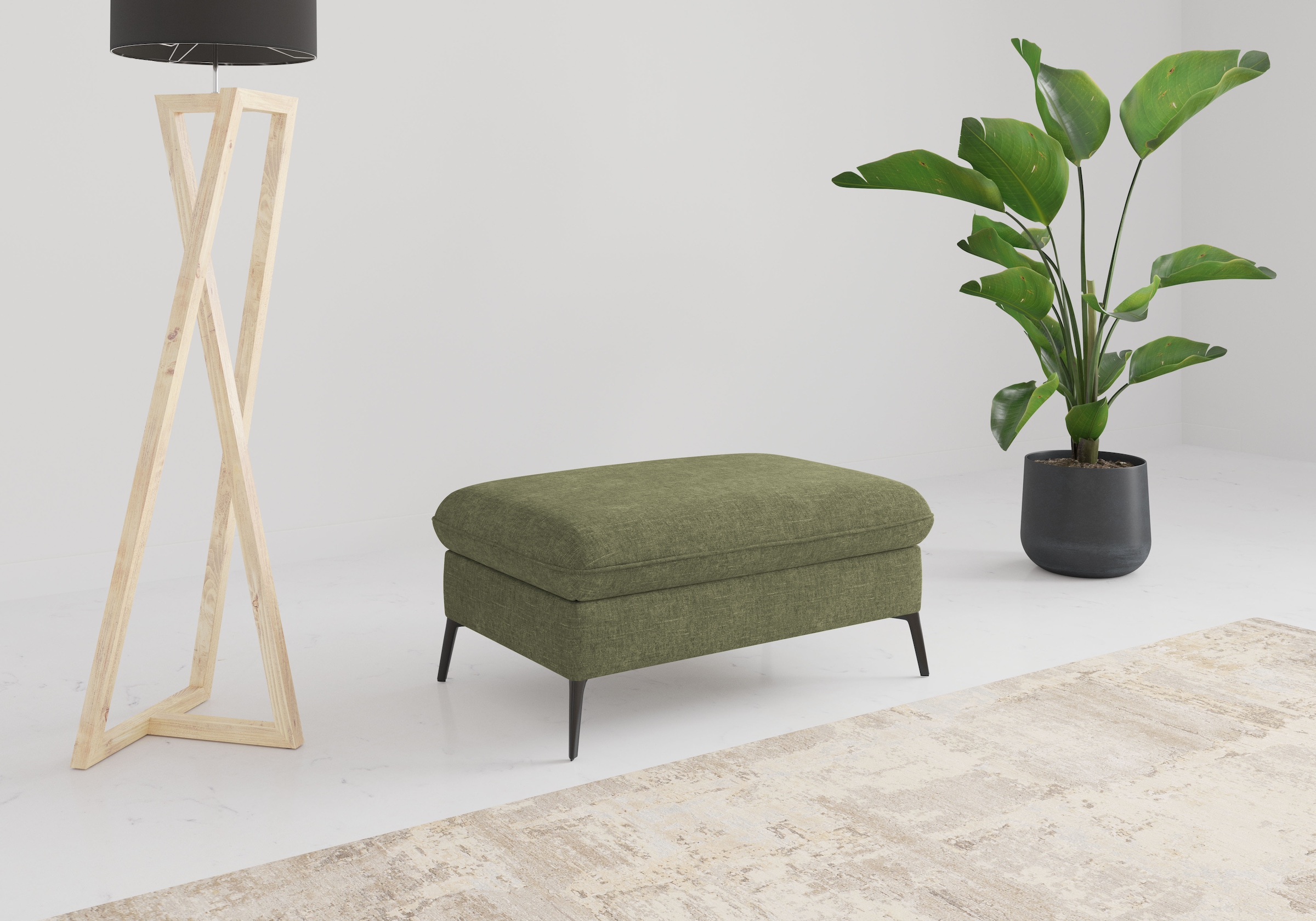 sit&more Polsterhocker "Emely", mit praktischen Stauraum günstig online kaufen