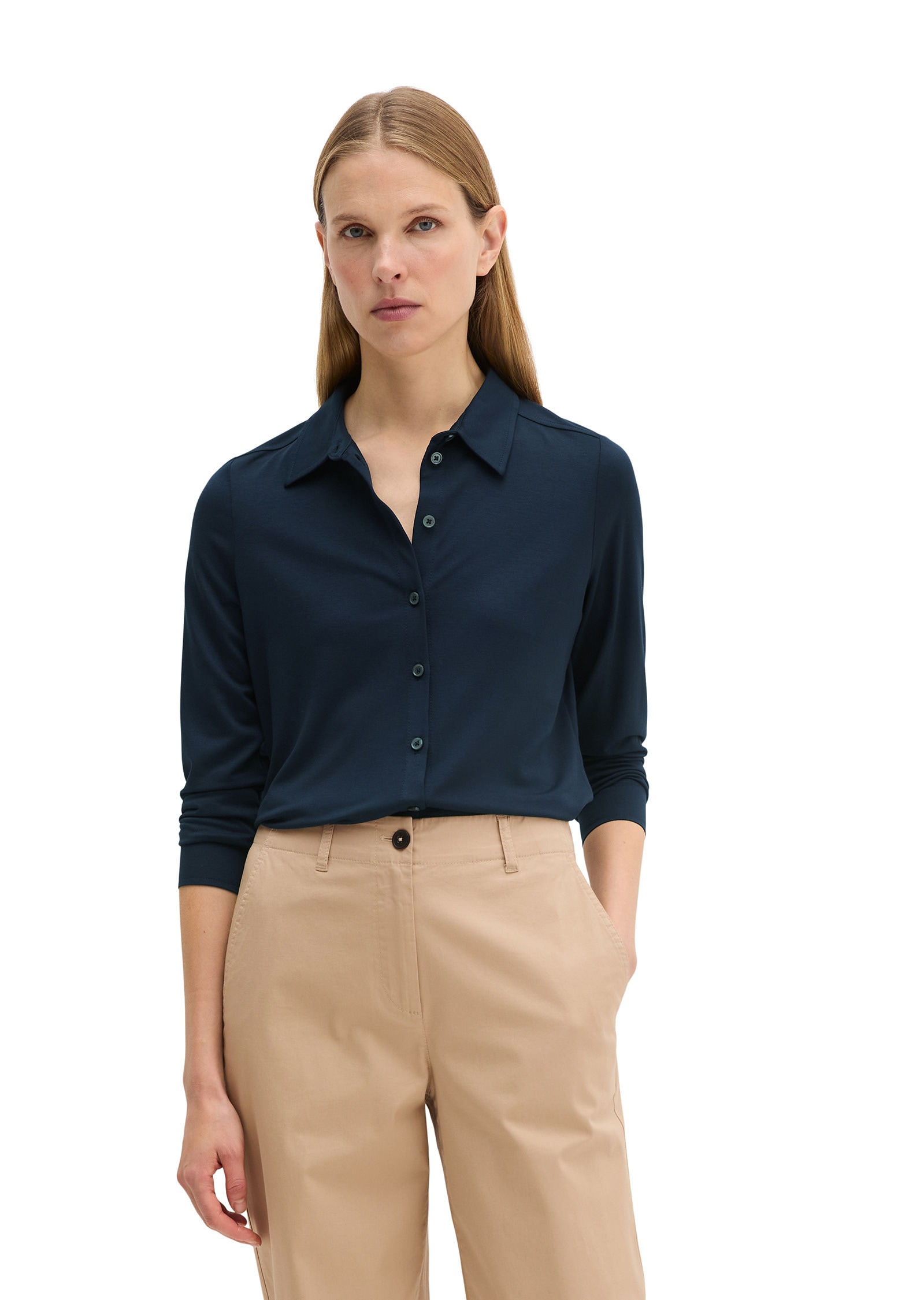 Marc O'Polo Blusenshirt »aus LENZING™ ECOVERO™«