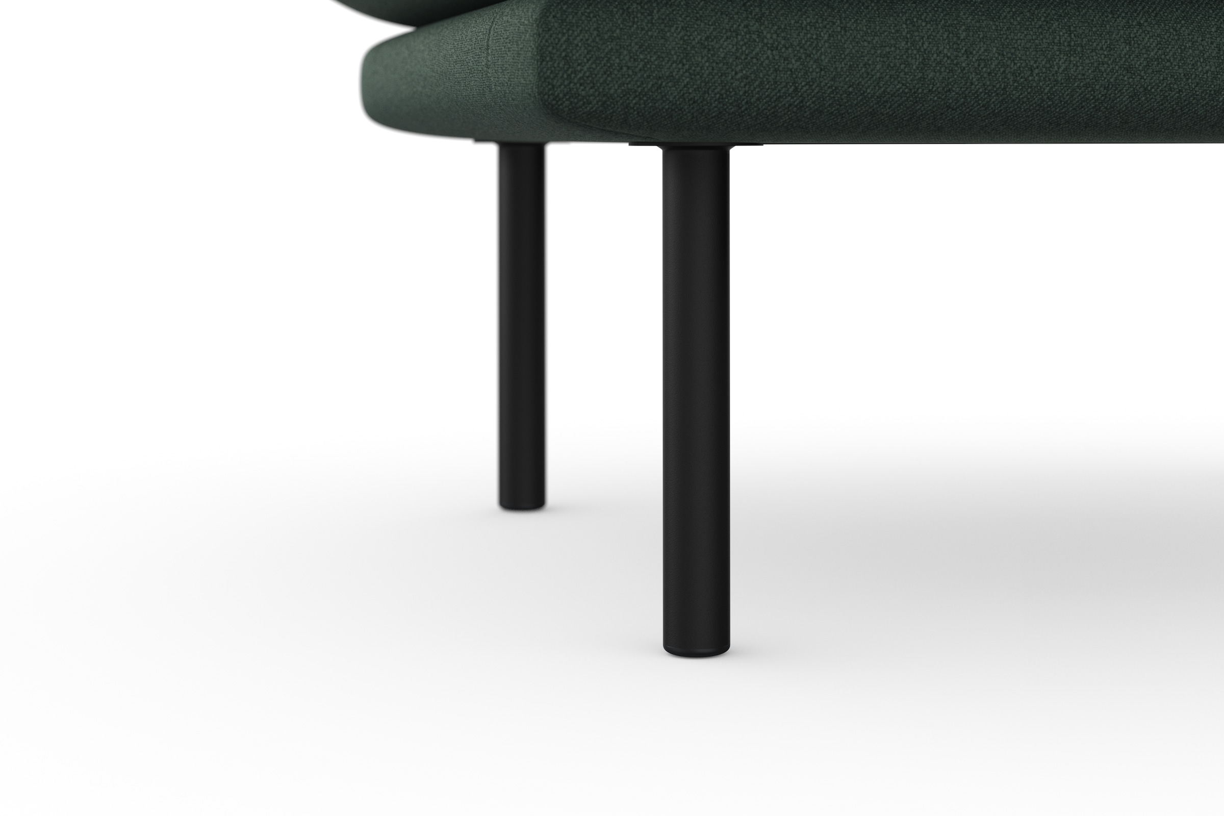 andas Polsterhocker »Stine«, Besonderes Design durch Kissenoptik und Keder, by Morten Georgsen