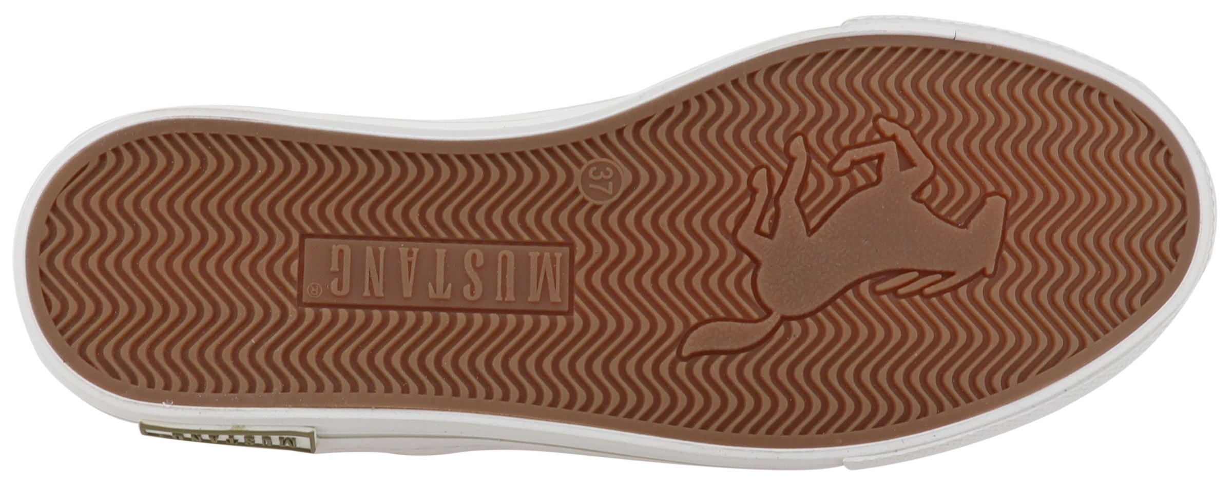 Mocassin Slip-On Mustang Shoes Khaki 40 5