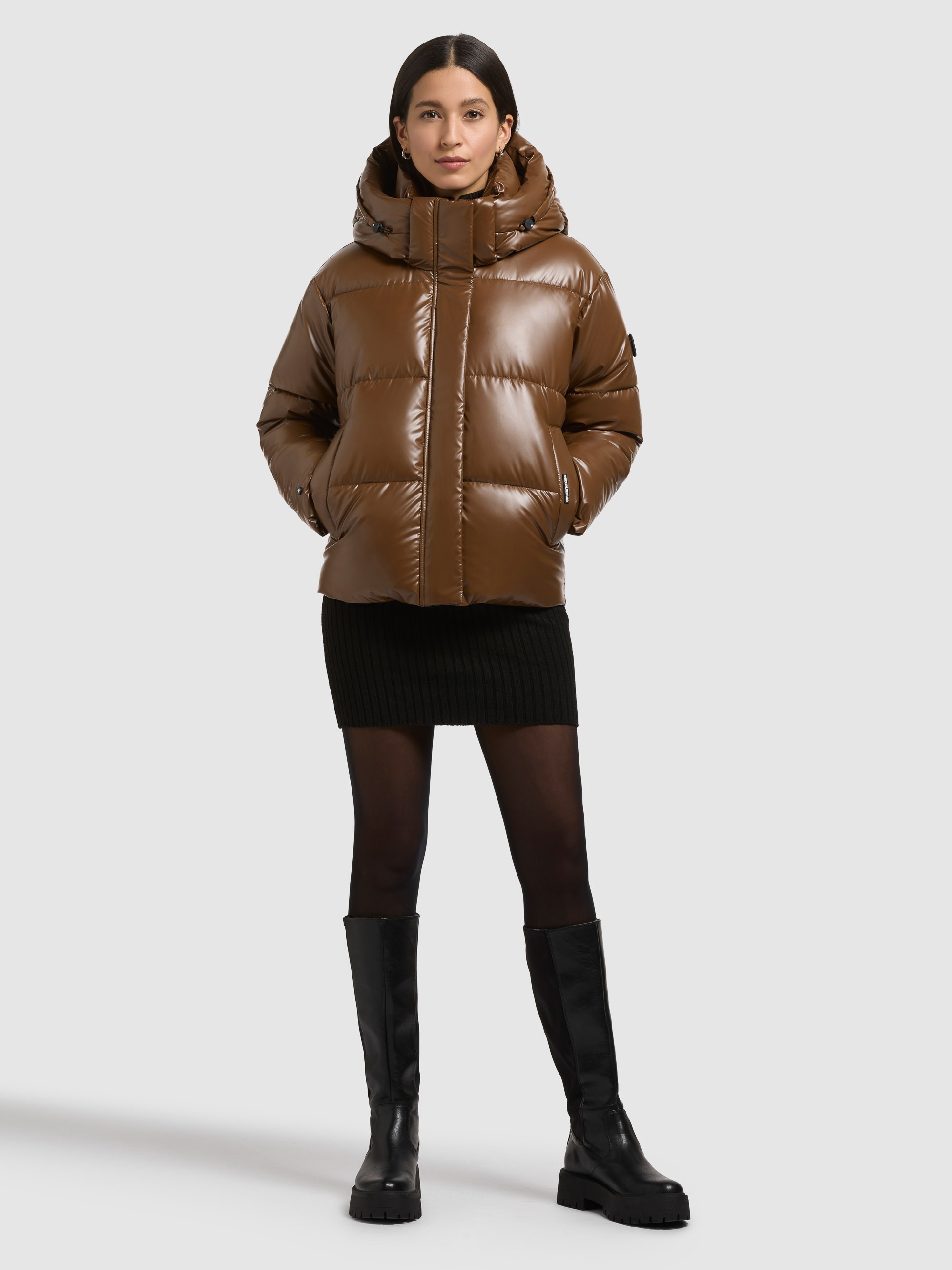 khujo Steppjacke "DEVINA2 SHINY" mit Kapuze günstig online kaufen