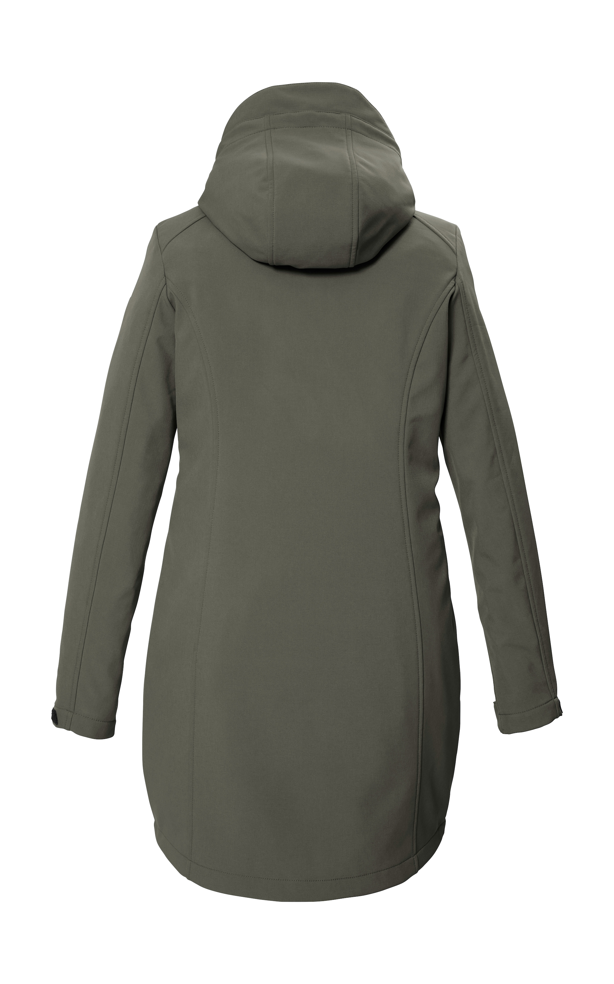 Killtec Softshellparka »KOS 370 WMN SFTSHLL PRK«, Winddichter Damen Softshell Parka, wasserabweisend, 5.000 mm Wassersäule